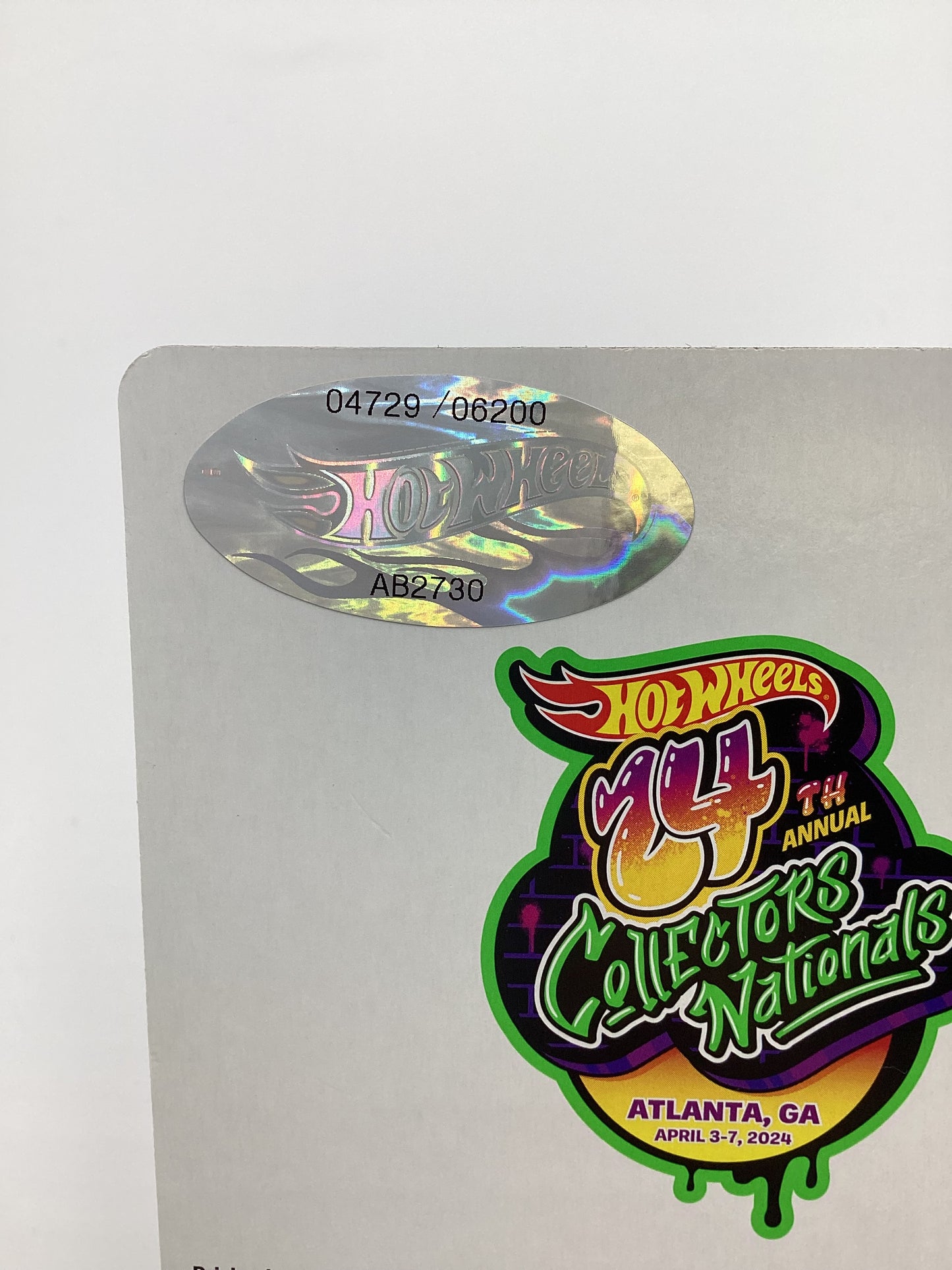 2024 Hot Wheels 24th Annual Collector Nationals Toyota Supra Pink 04729/06200