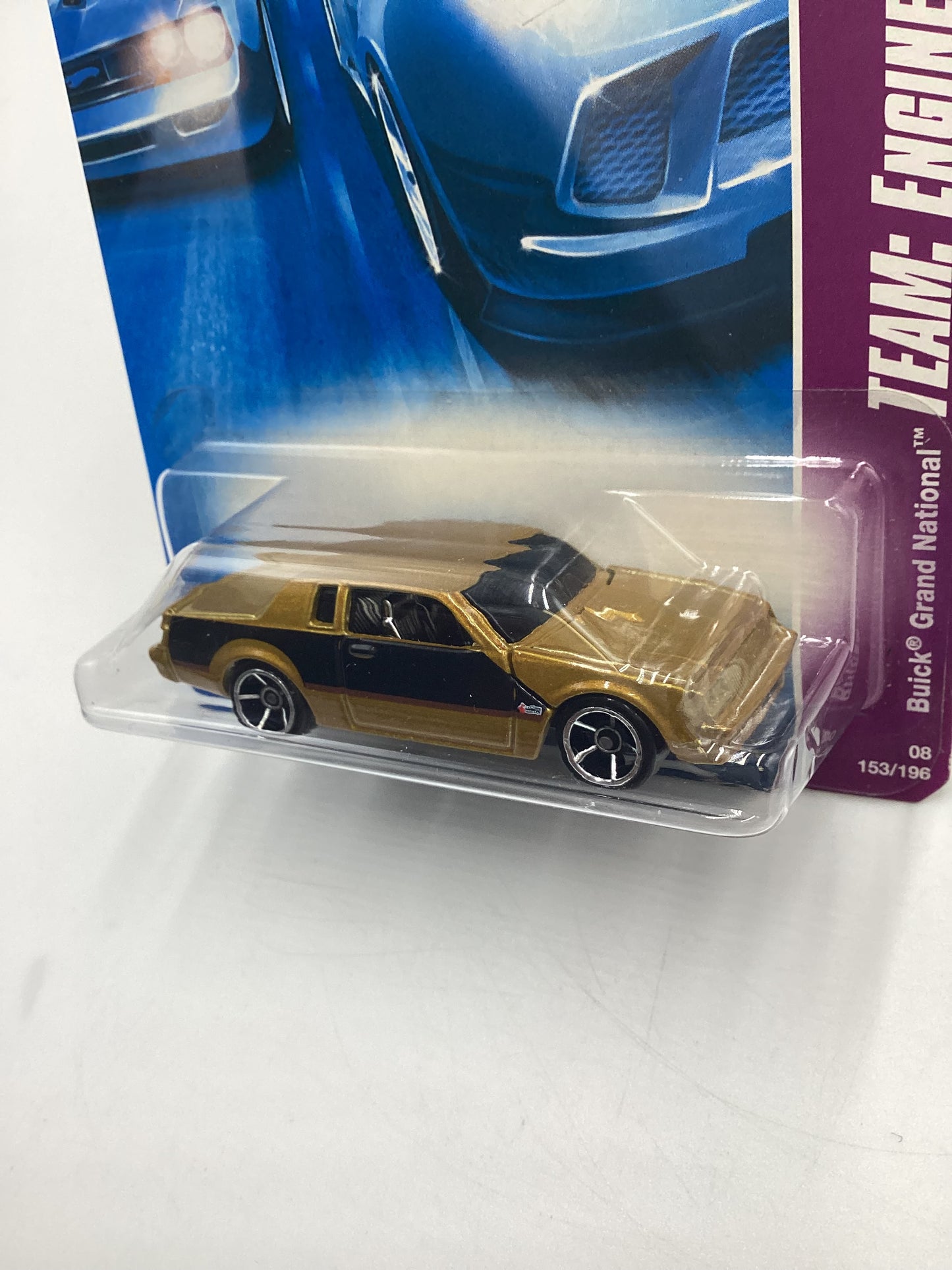 2008 Hot Wheels HW Team: Engine Revealers #153 Buick Grand National Gold 56B