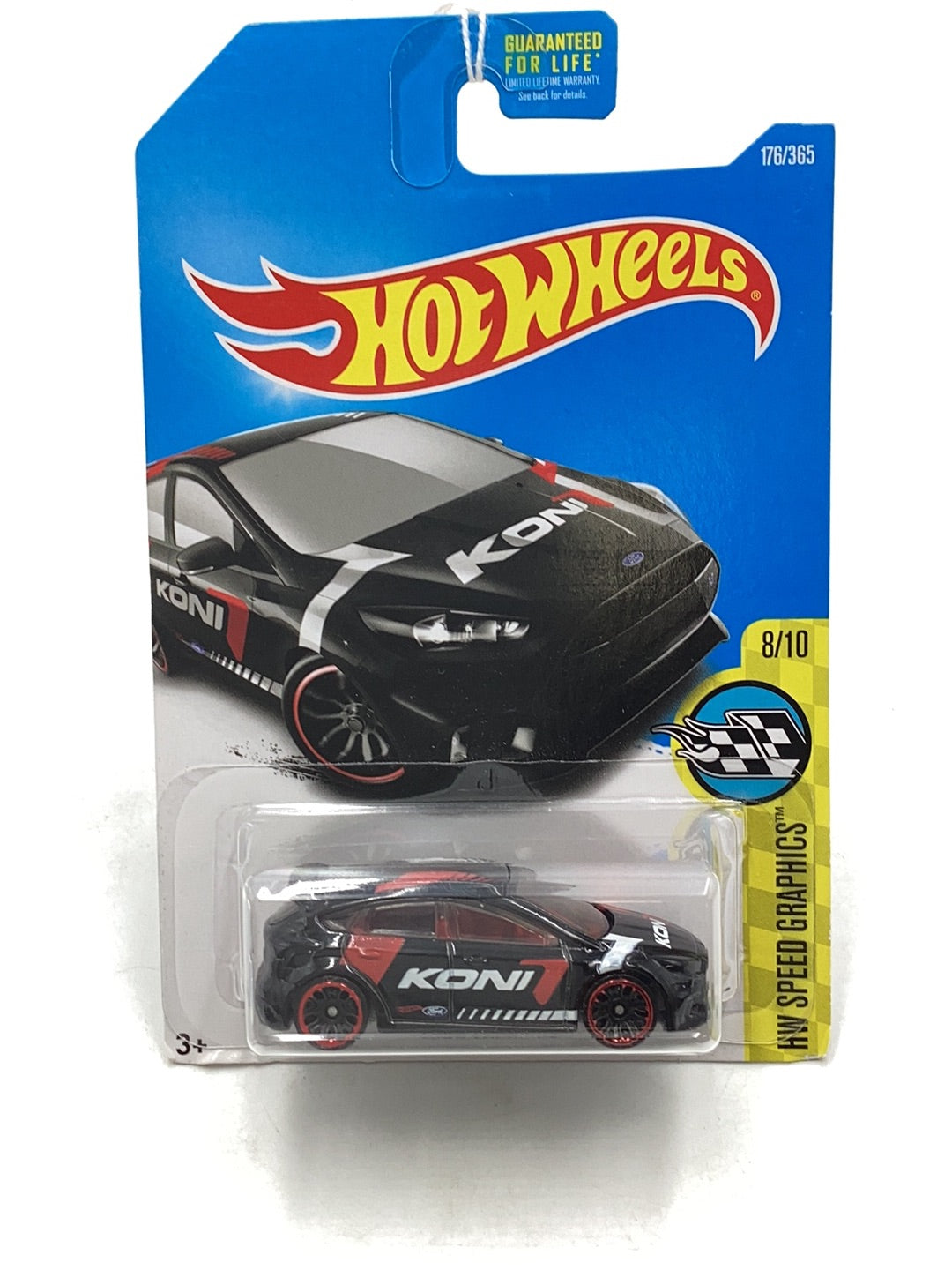 2017 Hot Wheels #176 Ford Focus RS koni 33C