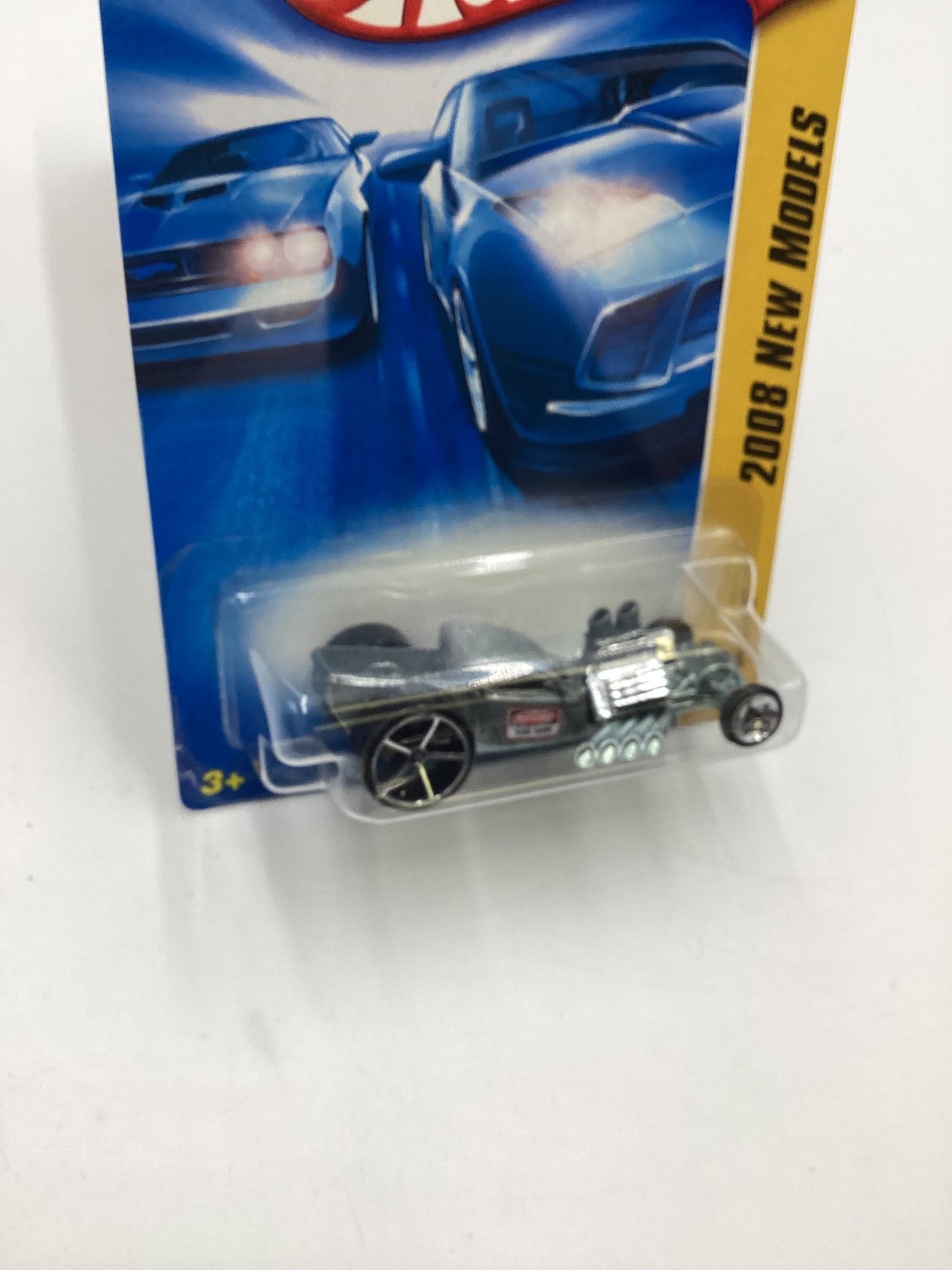 2008 Hot Wheels New Models #4 Ratbomb Silver AA5