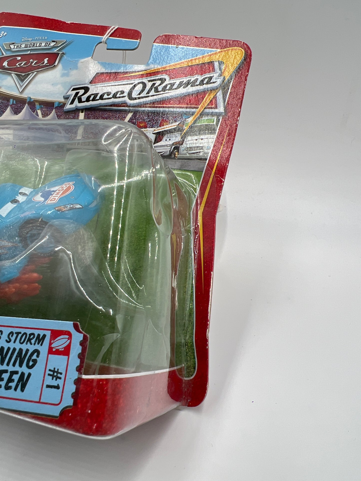 Disney Pixar The World Of Cars Race O Rama #1 Mega Size Lightning Storm Lightning McQueen