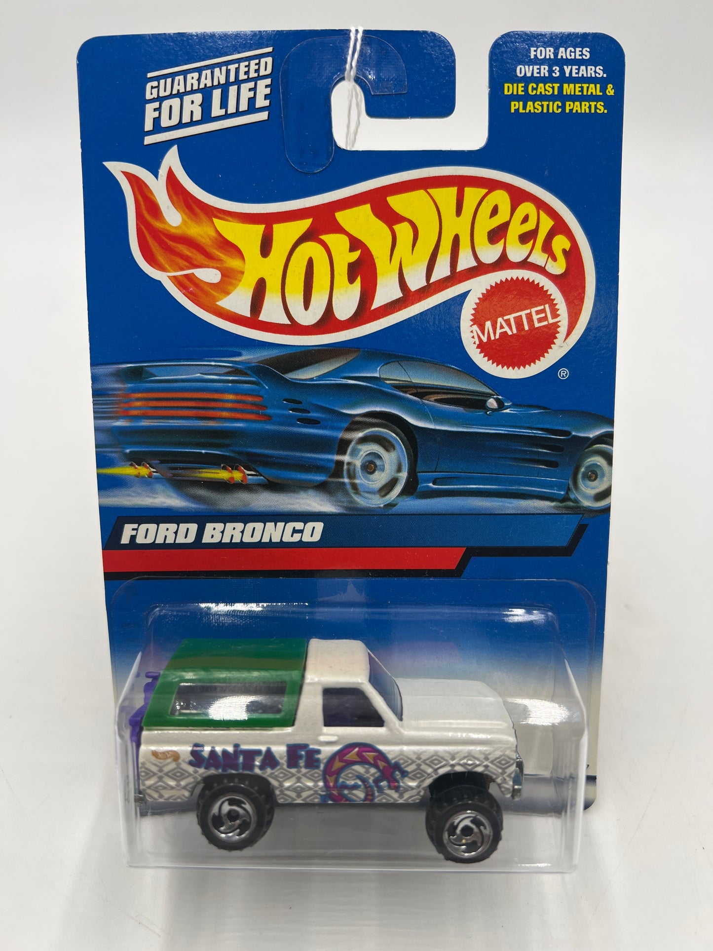 2000 Hot Wheels #198 Ford Bronco White 32E