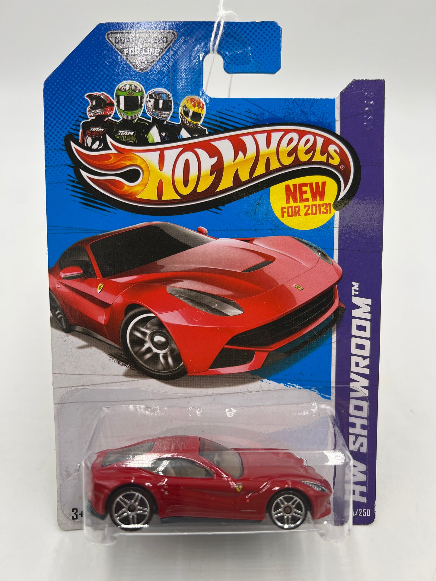 2013 Hot Wheels Showroom #174 Ferrari F12Berlinetta Red