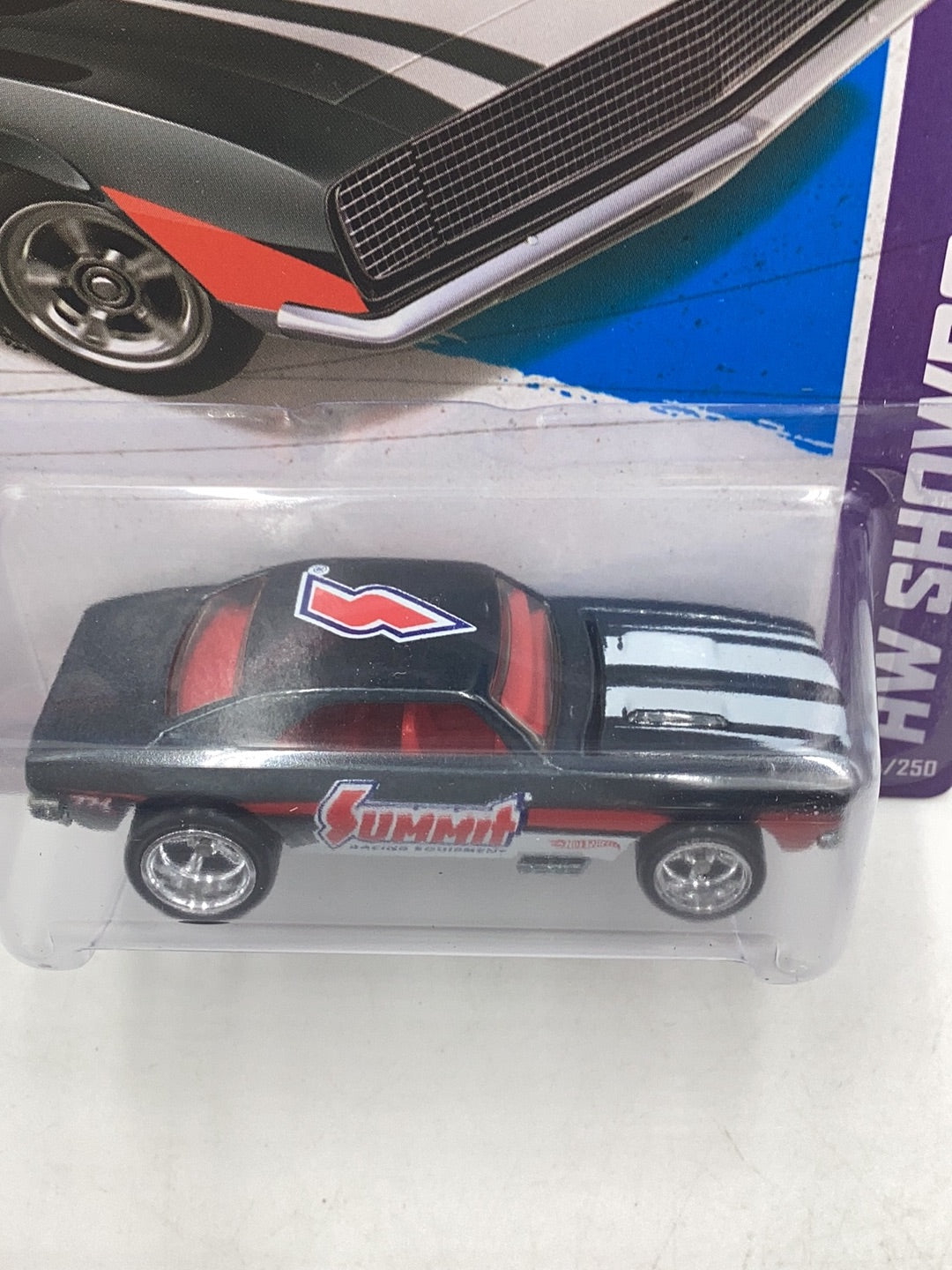 2013 hot wheels super treasure hunt factory sealed sticker 67 Camaro Summit W/Protector