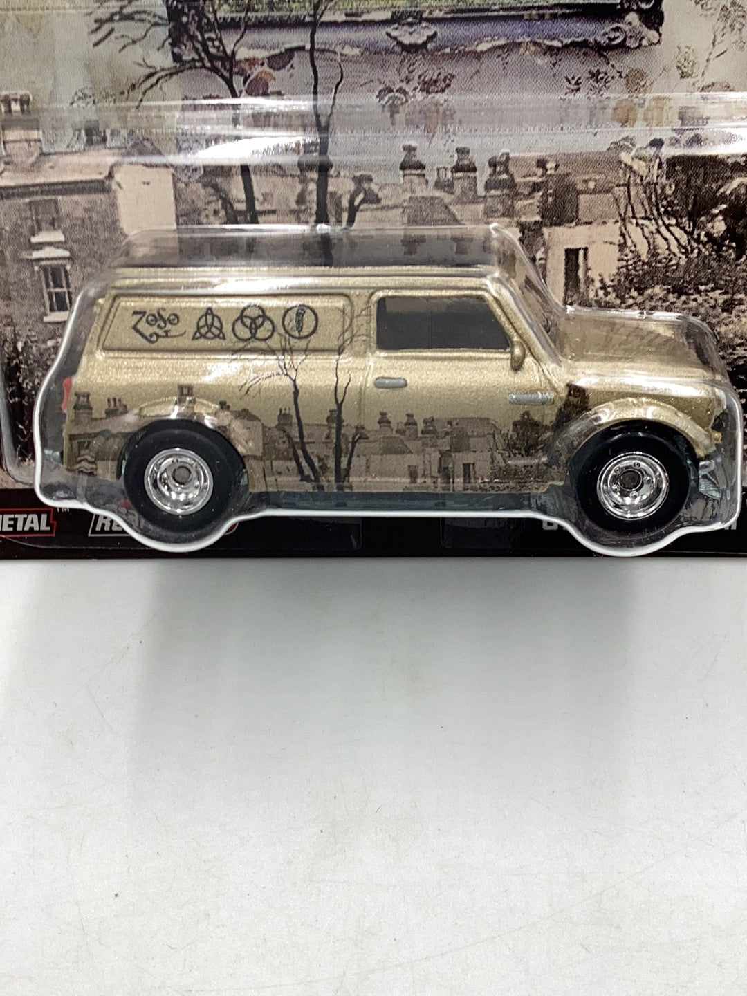 Hot Wheels Led Zeppelin 4/5 67 Austin Mini Van 265H
