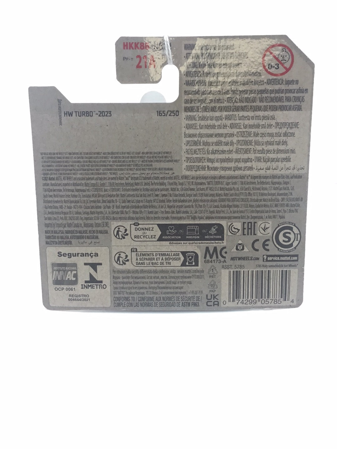 2023 hot wheels N Case Short Card #165 Fast Felion HH9