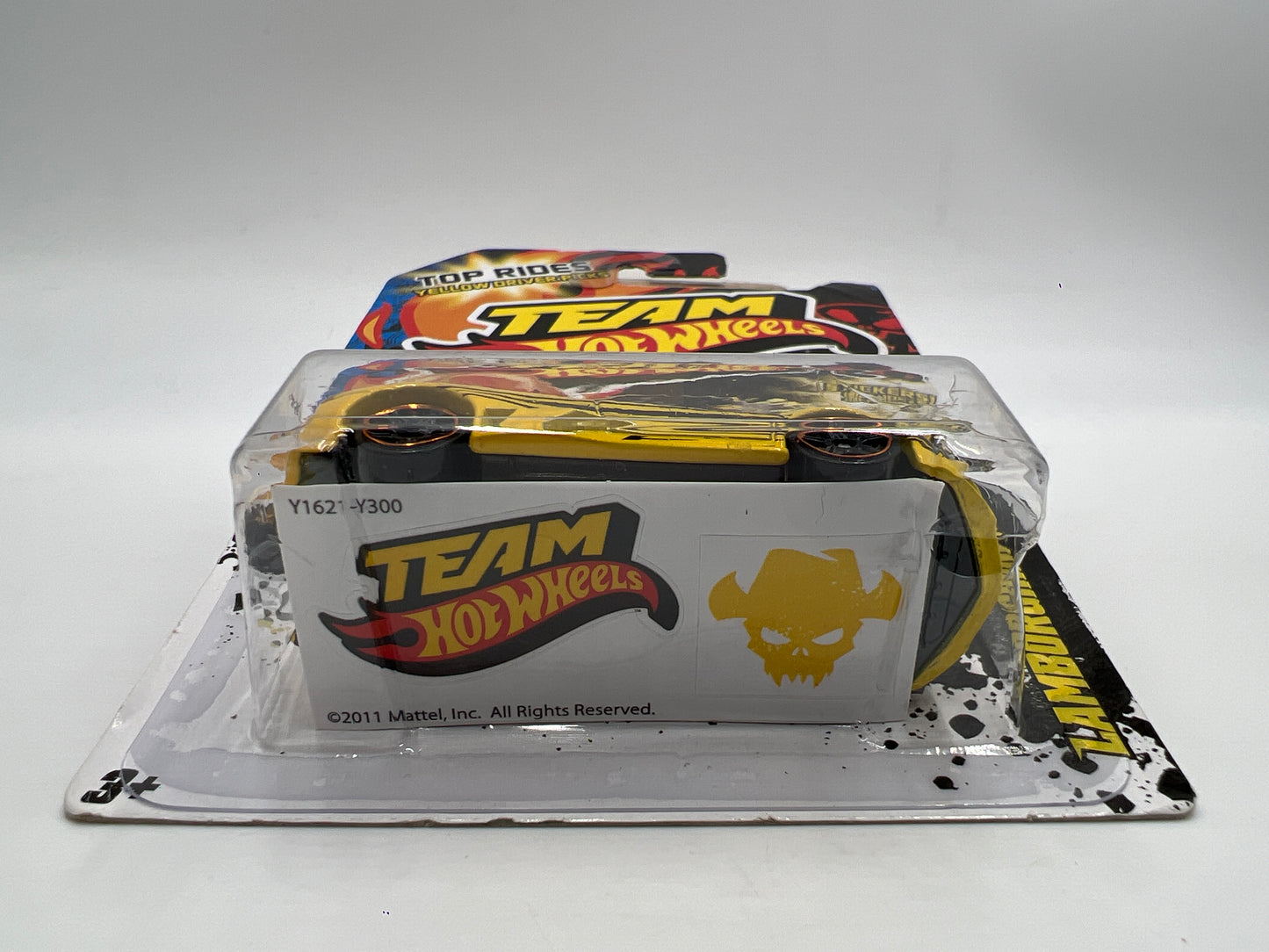 Hot Wheels Target Exclusive Team Hot Wheels Top Rides Lamborghini Reventon Yellow W/Protector Bad Blister