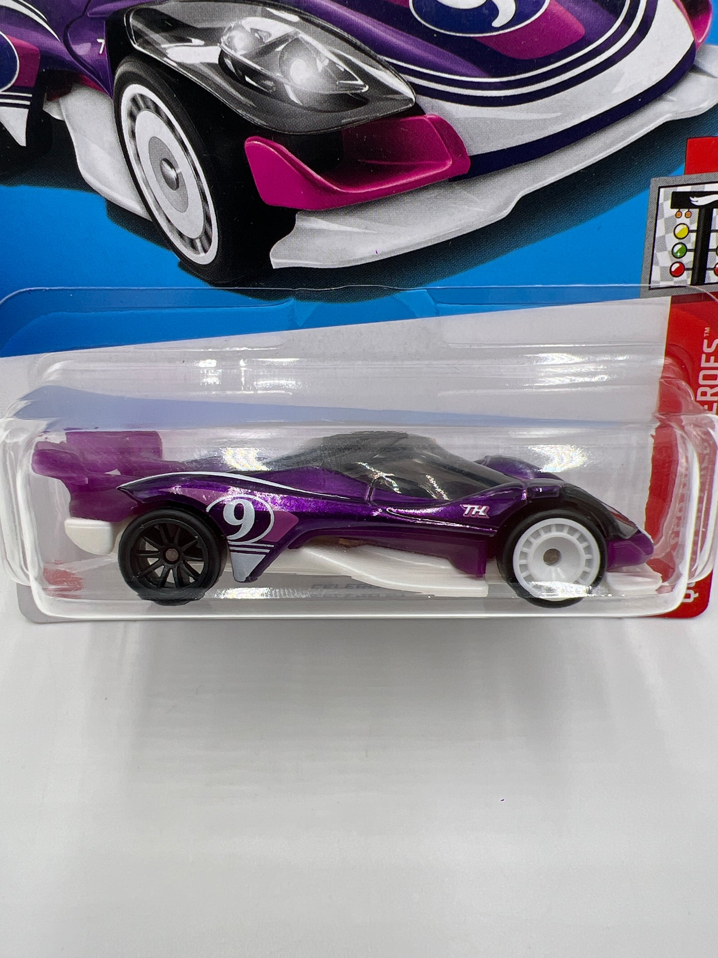 2024 Hot Wheels Super Treasure Hunt #231 Celero GT Purple W/Protector