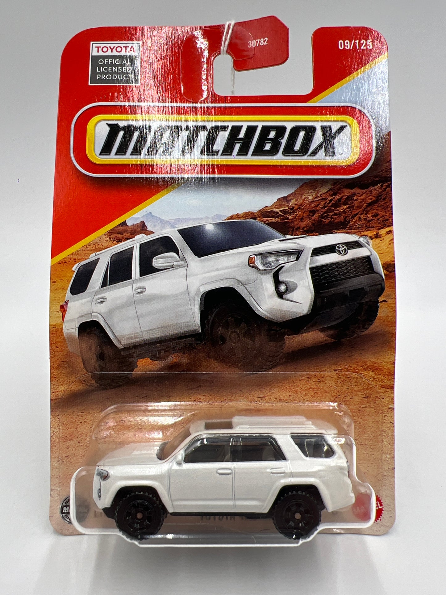 Matchbox #9 Toyota 4Runner White