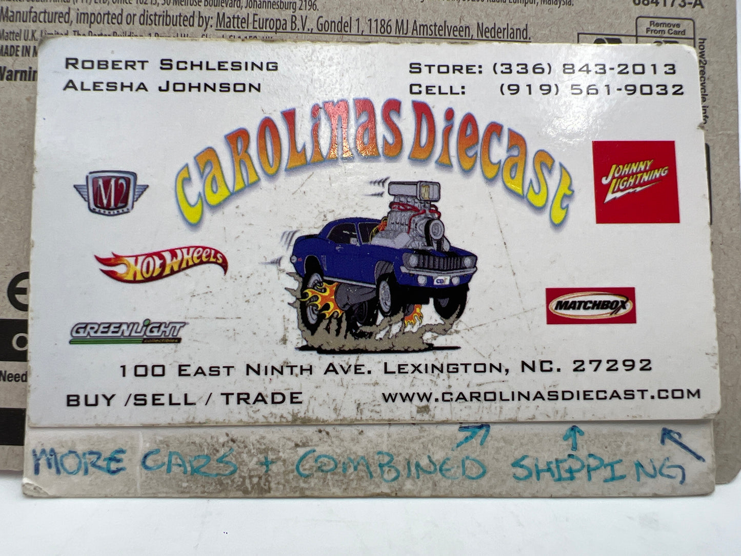 2026 Hot Wheels H Case #156 Custom Otto Blue 56i