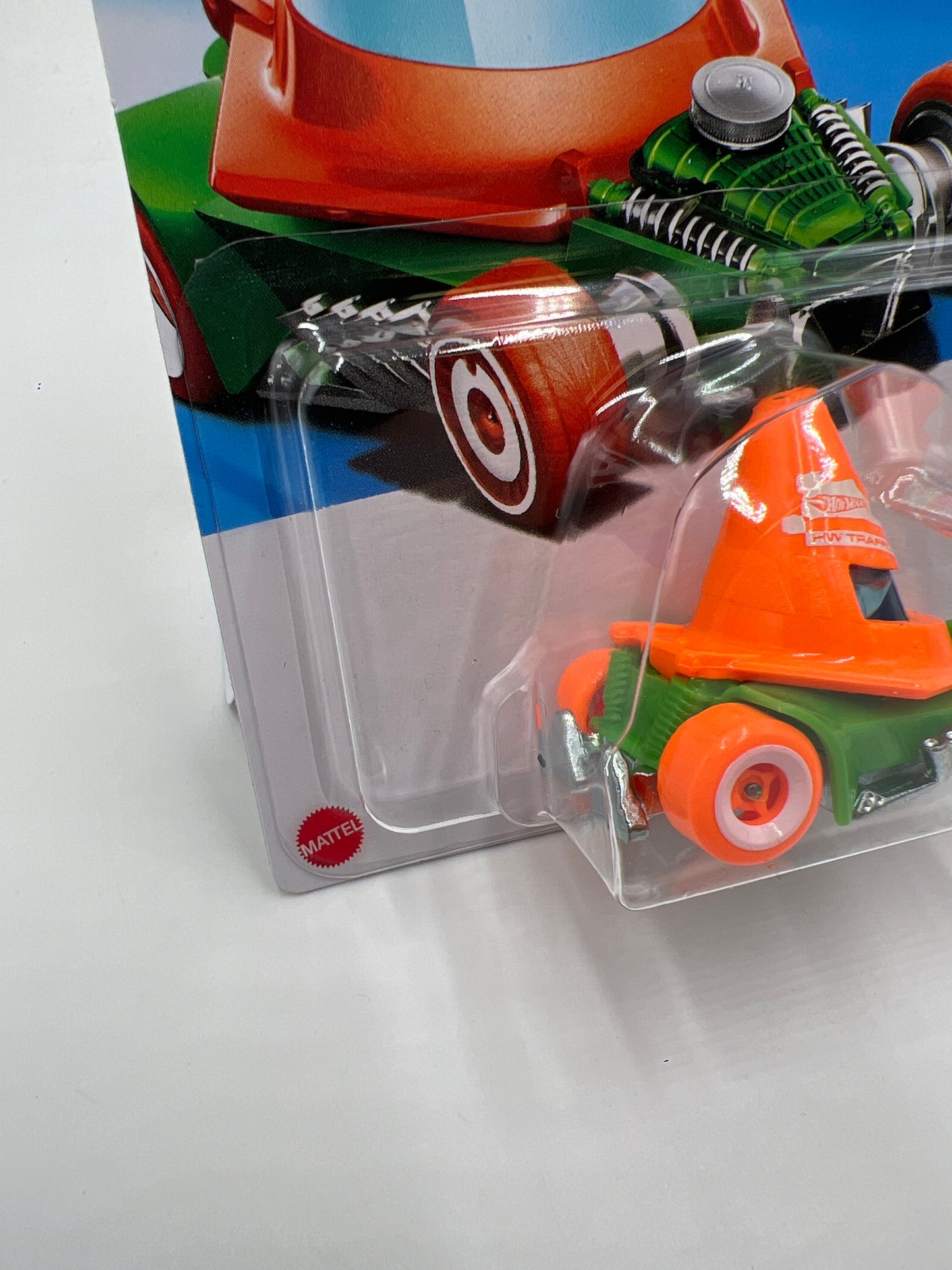 2025 Hot Wheels H Case Metro #148 Cone Shaker Orange/Green 122D