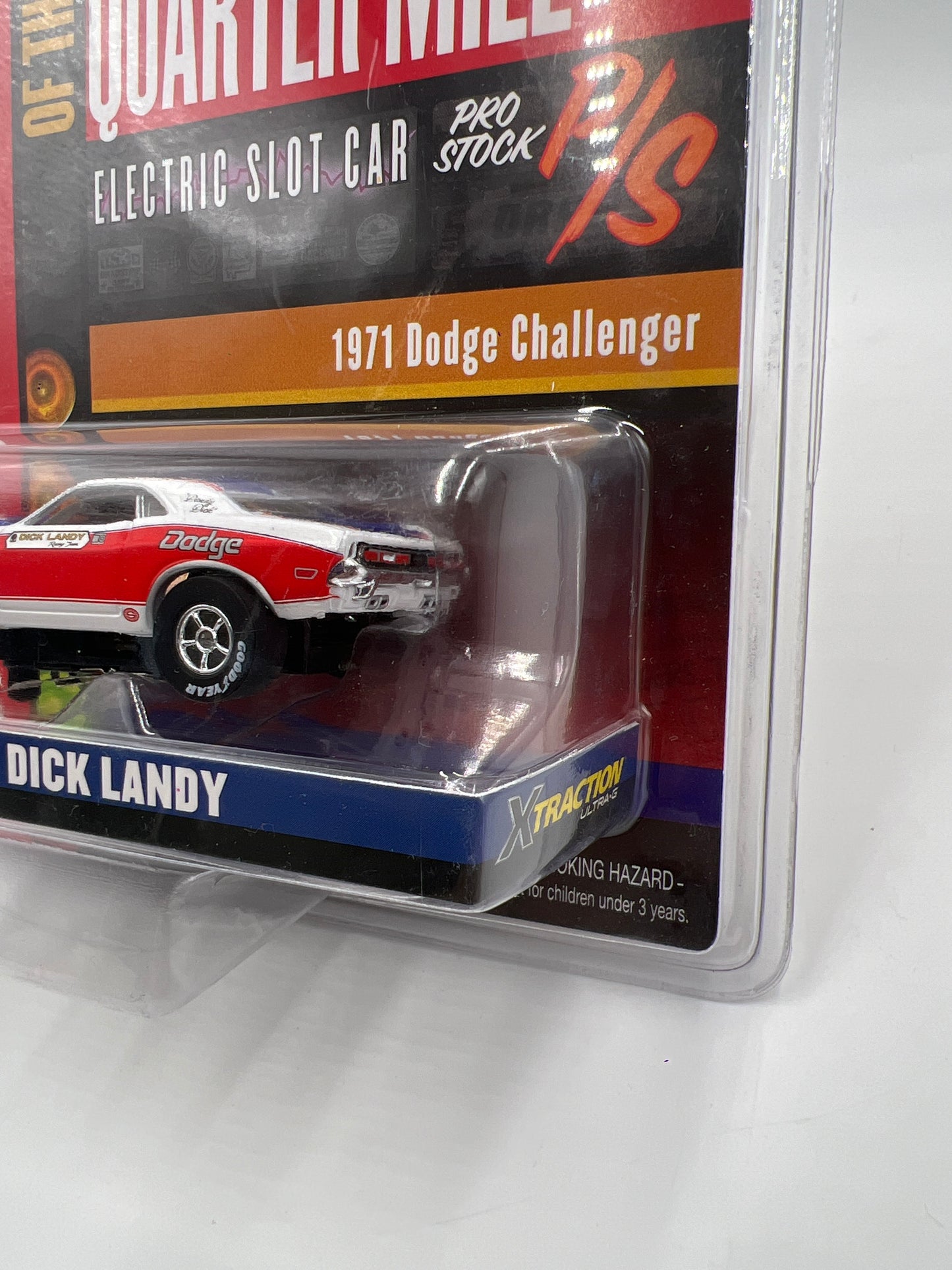 Auto World Legends of the Qtr Mile Dick Landy HO Slot Car 1971 Dodge Challenger