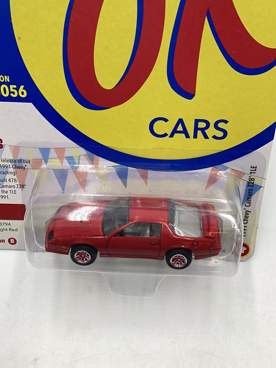 Johnny Lightning Muscle Cars USA 1991 Chevy Camaro Z28 1LE red 230B