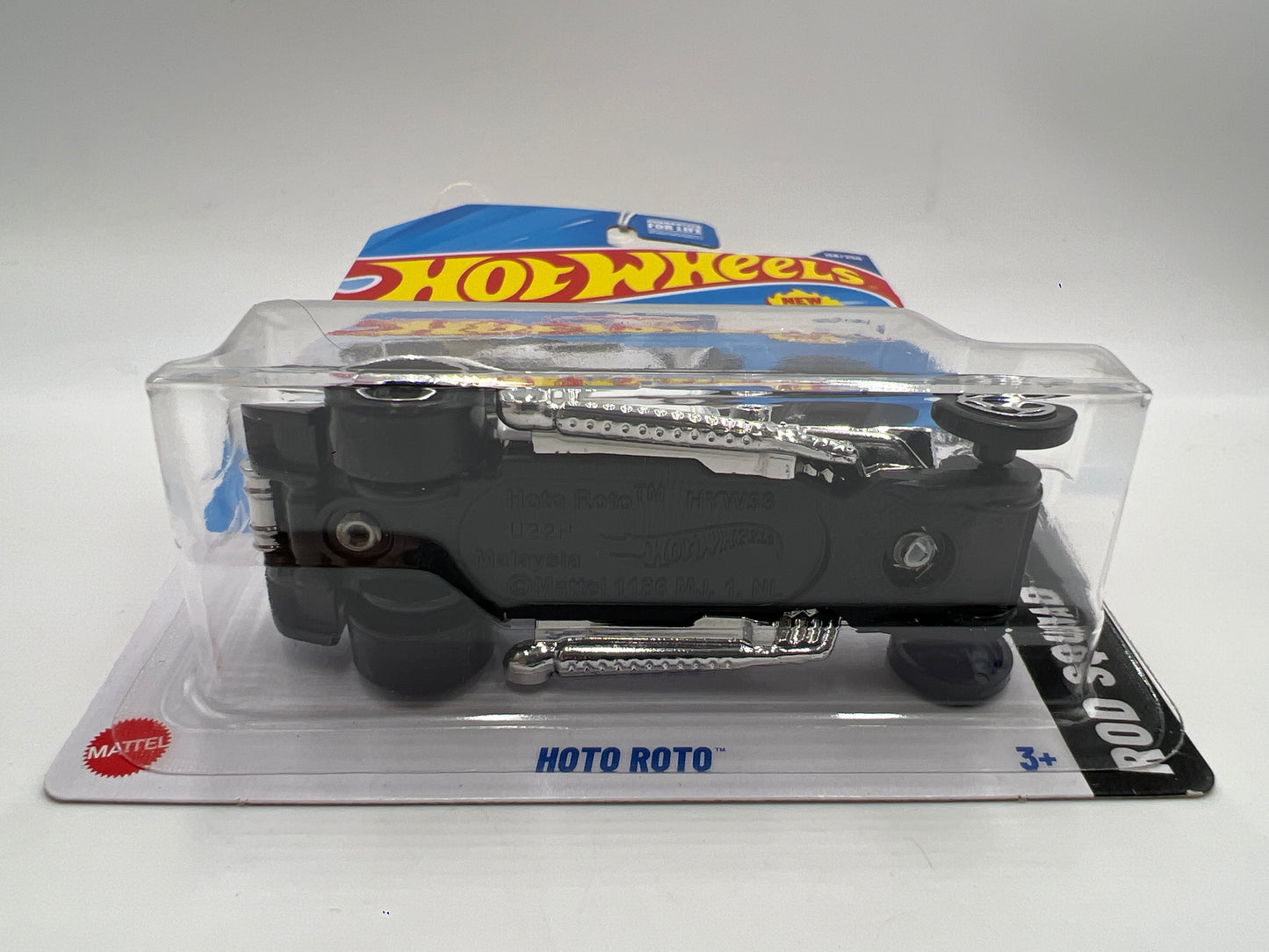 2025 Hot Wheels N Case Rod Squad #158 Hoto Roto White