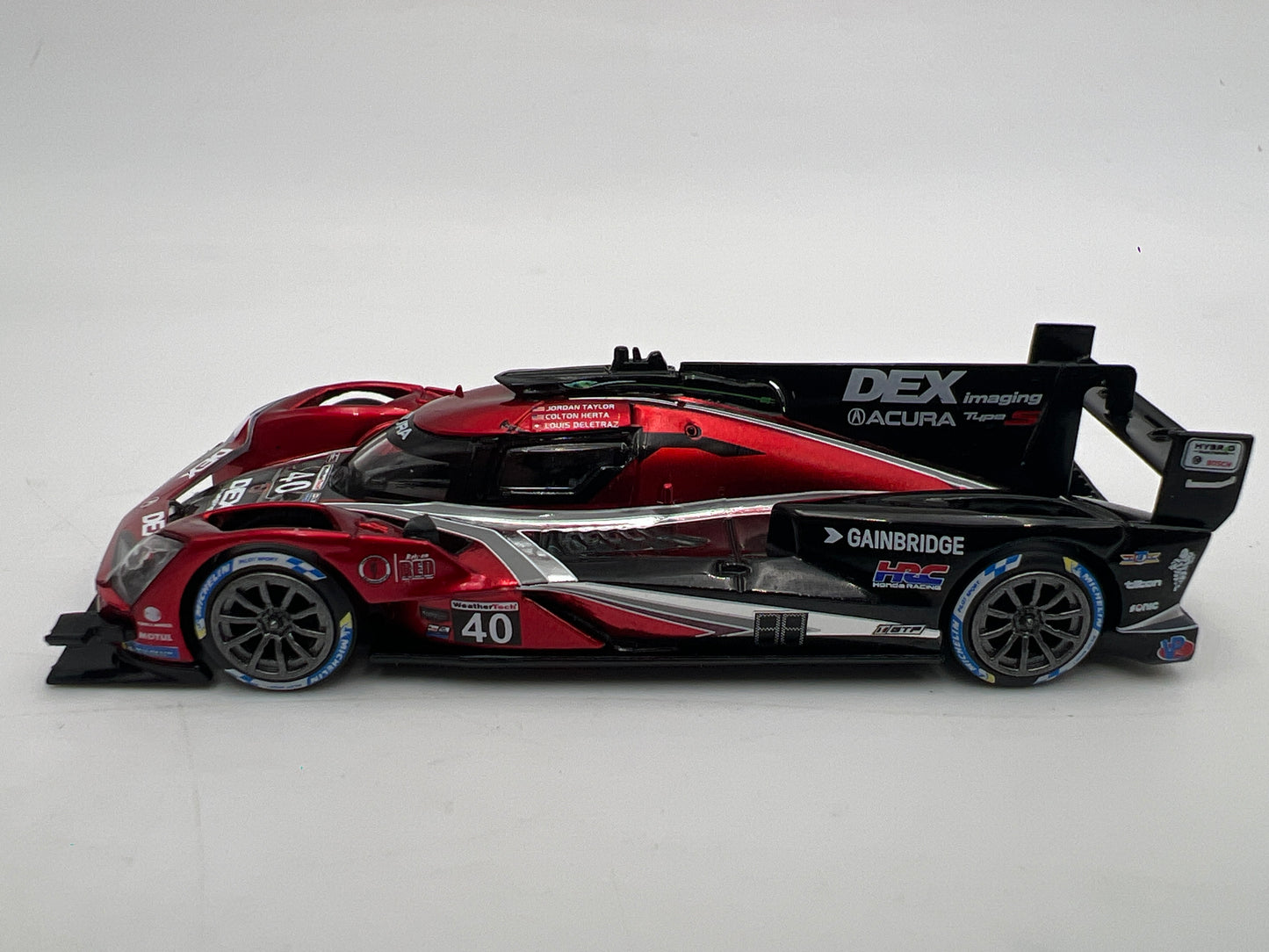 Mini GT #837 Acura ARX-06 GTP #40 2024 IMSA Sebring 12Hrs Winner DEX Imaging