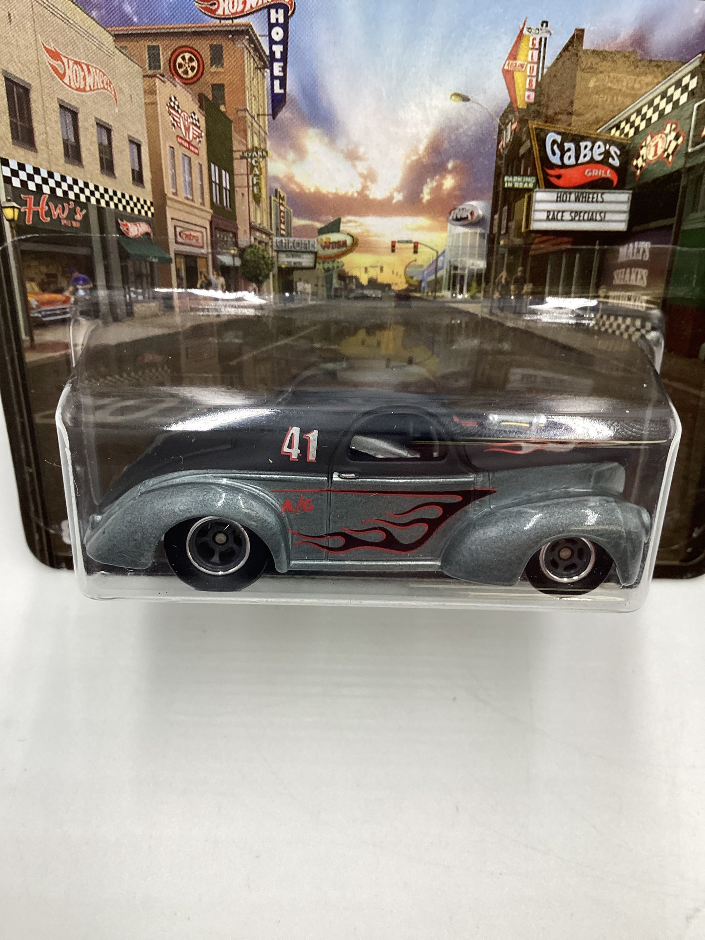 Hot Wheels Boulevard Legends 41 Willys Gray/Silver SR