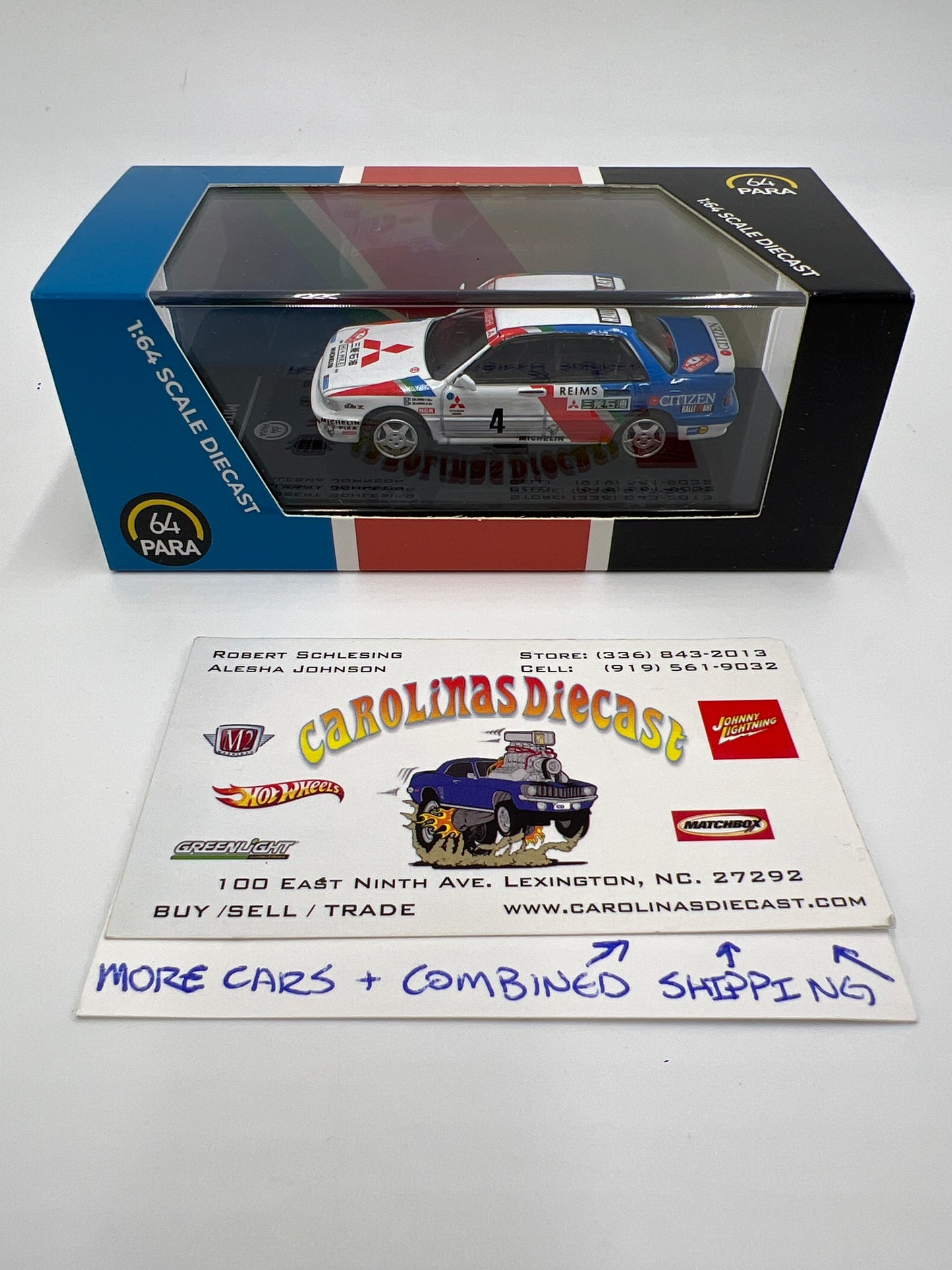 Para64 1:64 Scale Diecast Mitsubishi Motors Mitsubishi Galant VR-4 #4