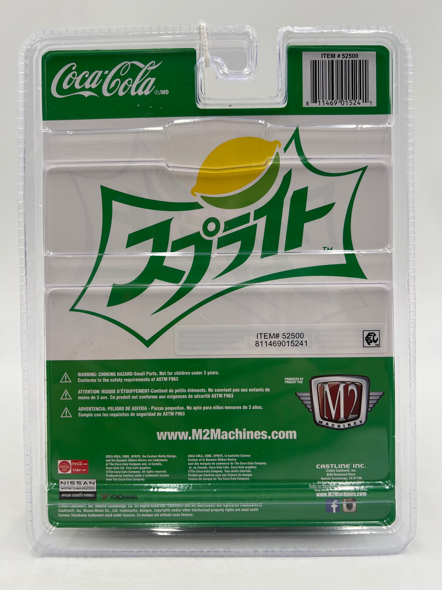 M2 Machines Coca Cola Sprite 1970 Nissan Fairlady Z432 A51 205H