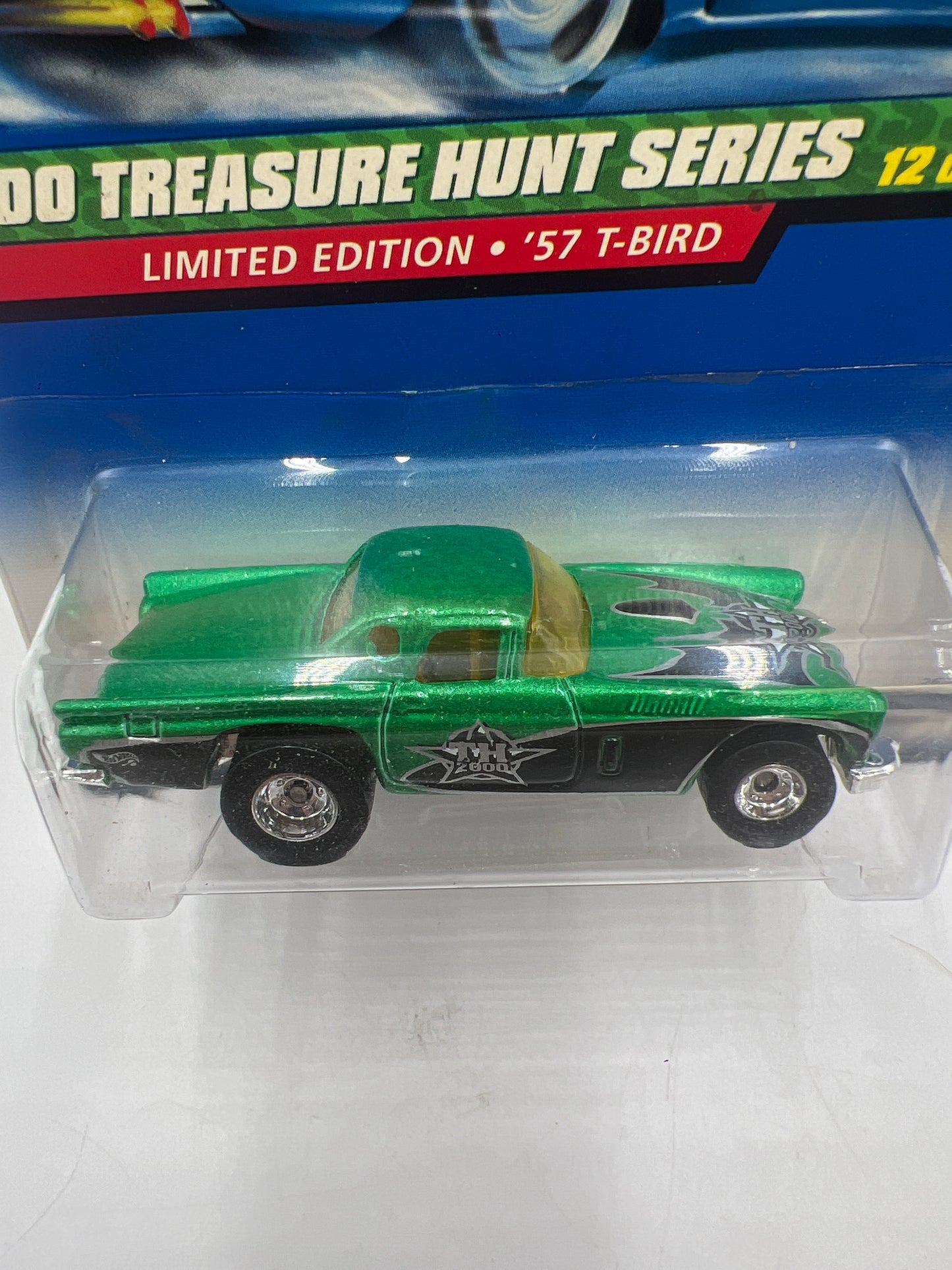 2000 Hot Wheels Treasure Hunt Series 8/12 57 T-Bird #056 275D