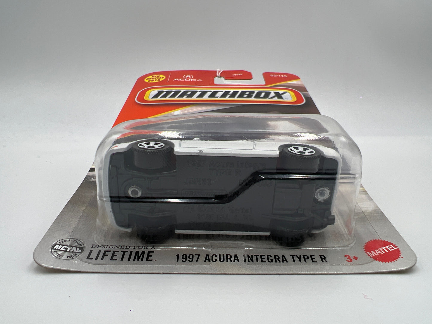 2025 Matchbox #52 1997 Acura Integra Type R White 215A