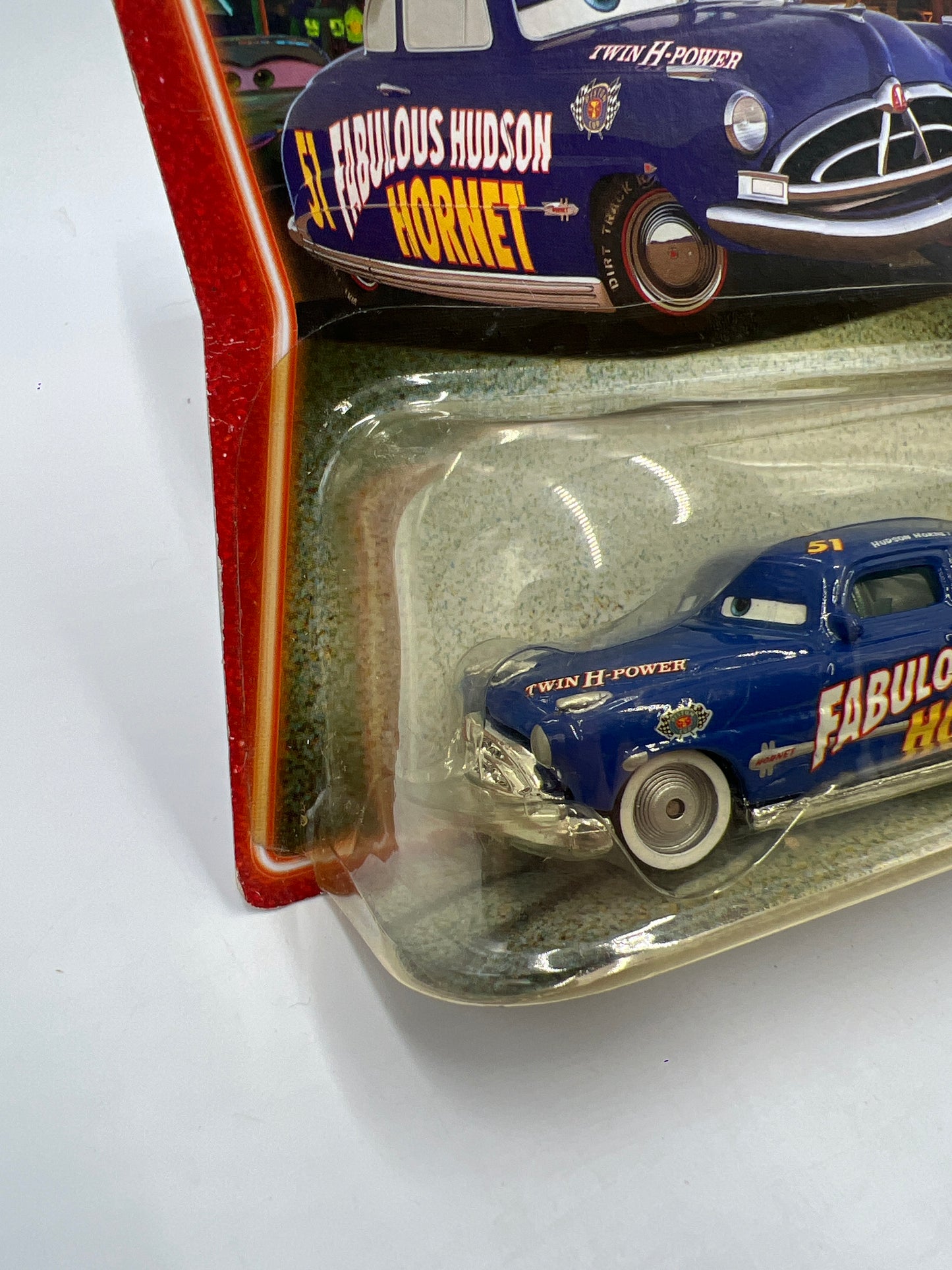 Disney Pixar Cars Supercharged Fabulous Hudson Hornet W/Whitewalls 140B