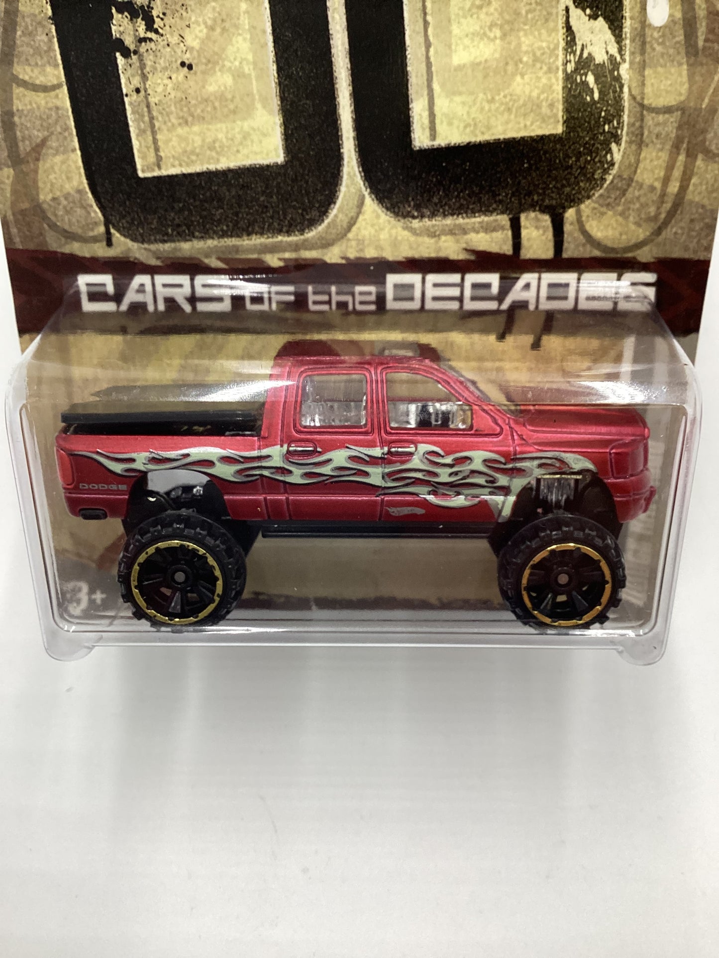 2011 Hot Wheels Cars of the Decades The 00s #30 Dodge Ram 1500 Satin Red 157C