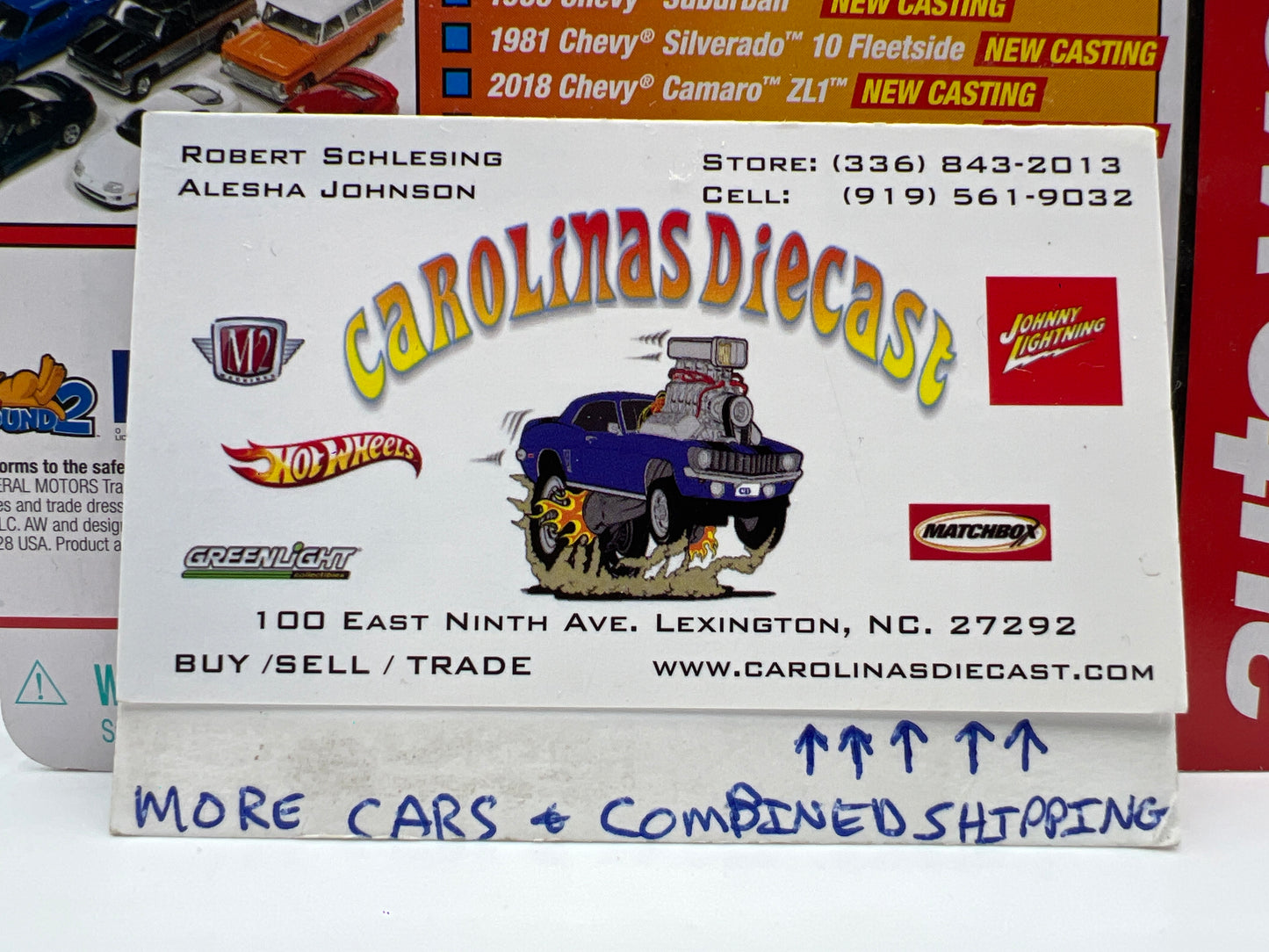 Auto World Muscle Trucks Release 2 Version A 1982 Chevy Silverado 10 Fleetside Dark Blue/Silver