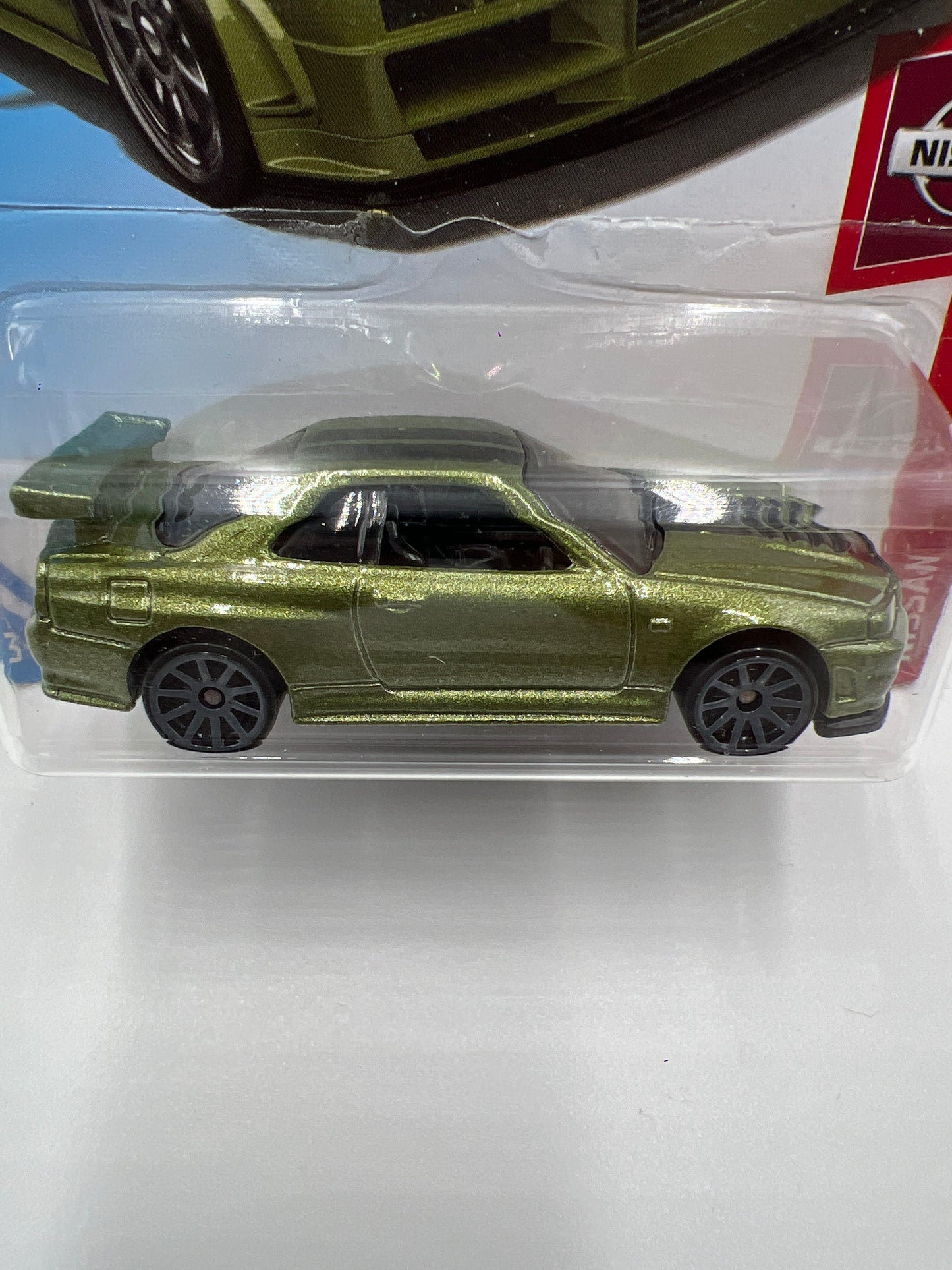2019 Hot Wheels #45 Nissan Skyline GT-R BNR34 Green SR 79C