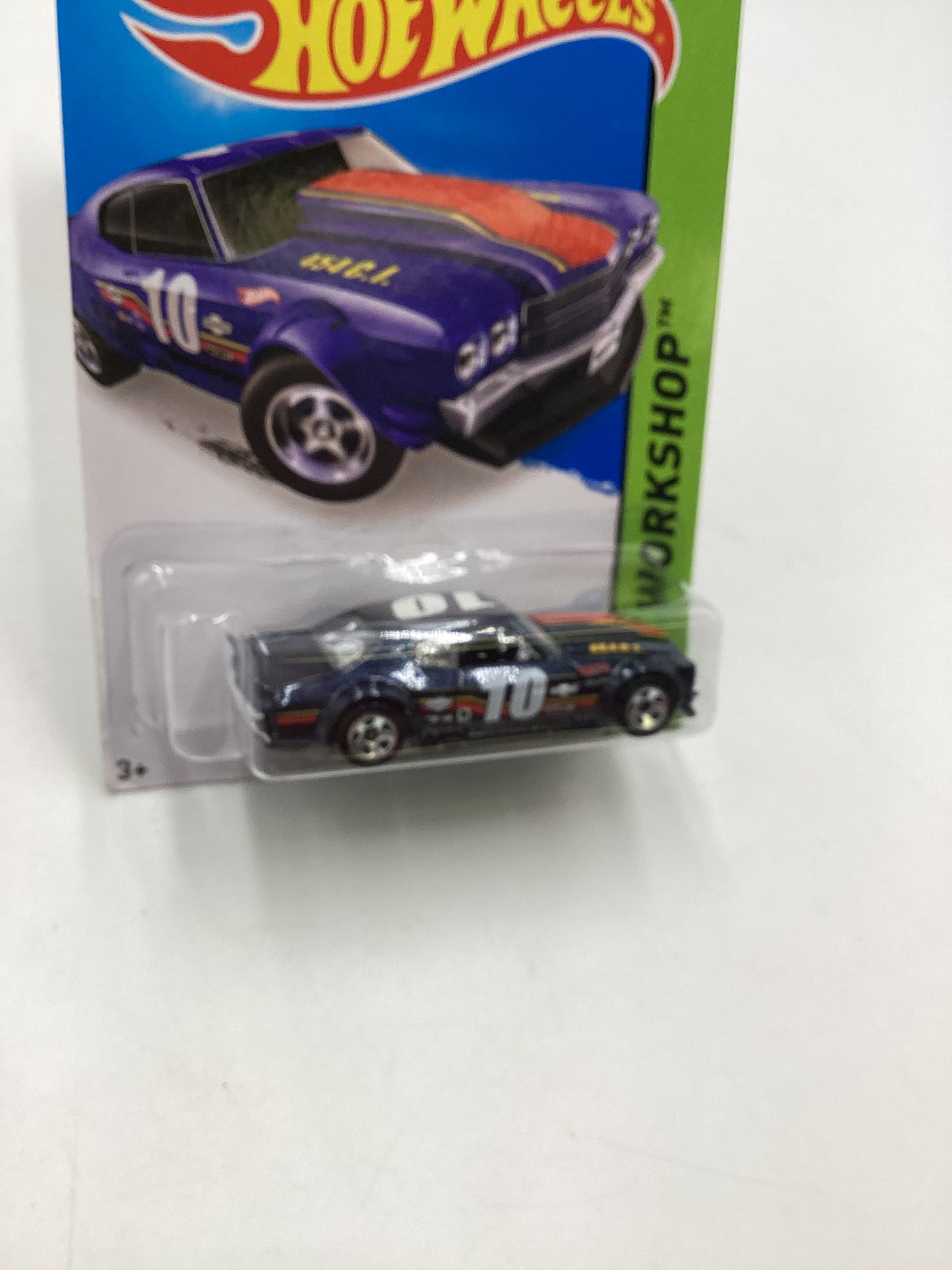 2015 Hot Wheels Workshop #194 70 Chevy Chevelle Blue 9A