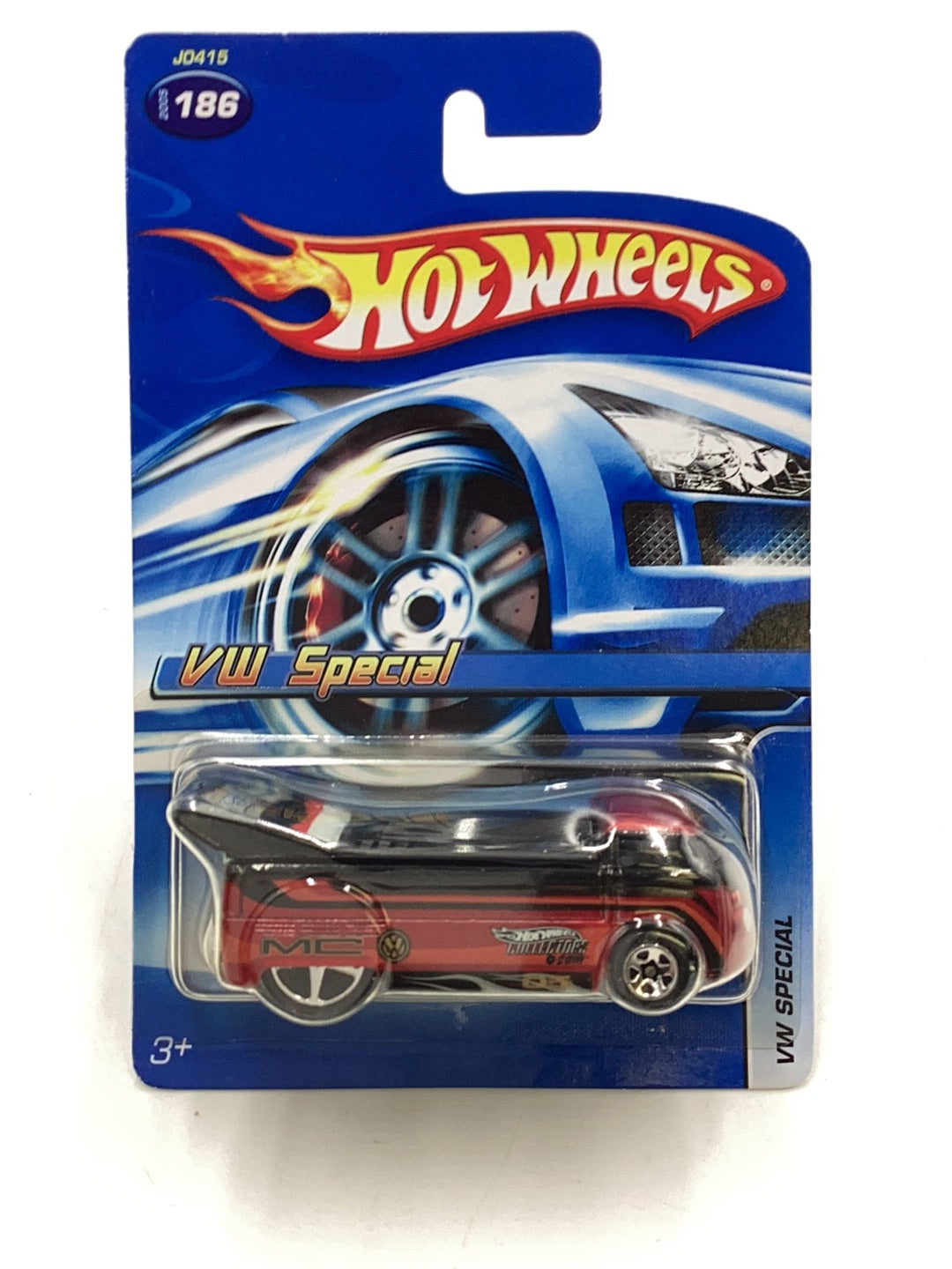 2005 Hot Wheels VW Special #186 with protector