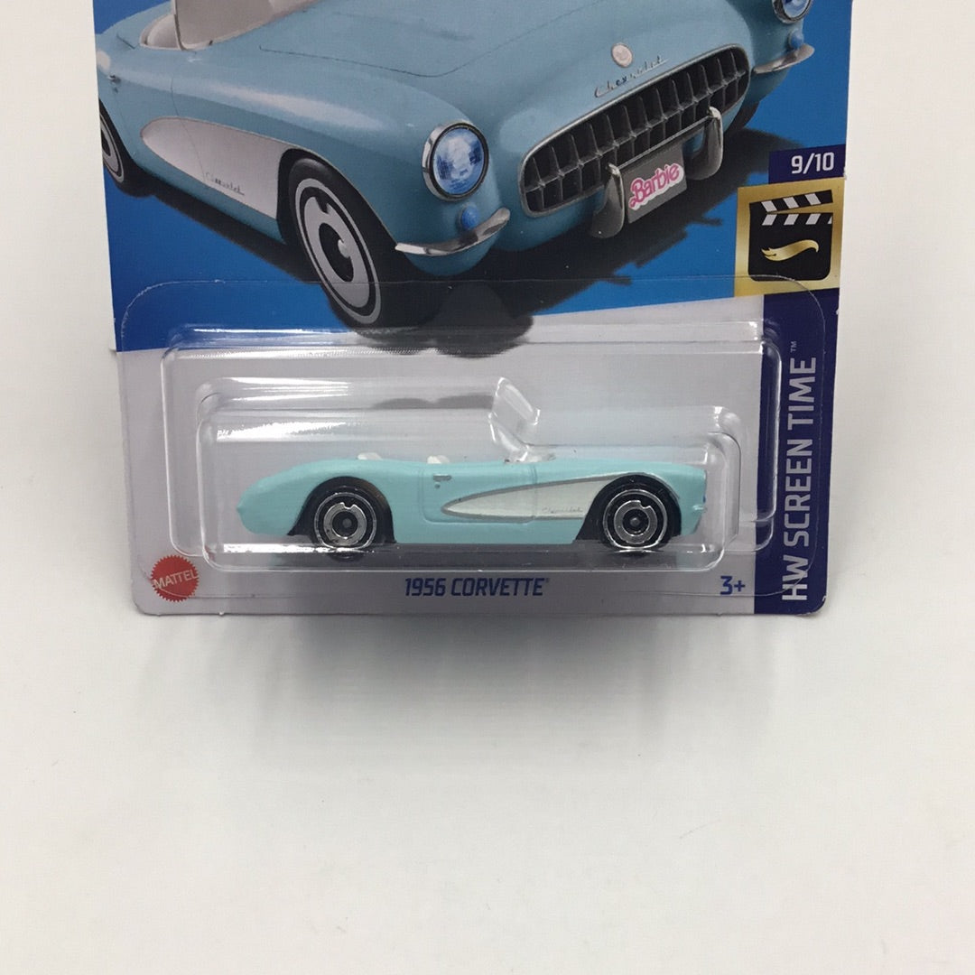 2023 hot wheels Q Case #183 1956 Corvette Barbie 7C