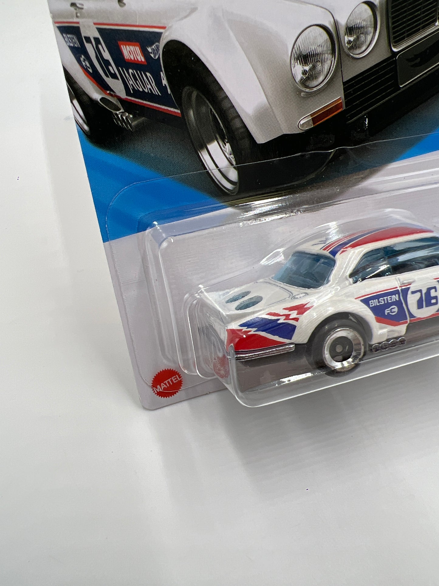 2025 Hot Wheels N Case Wild Widebody #238 Jaguar XJC V12 Coupe White 65D