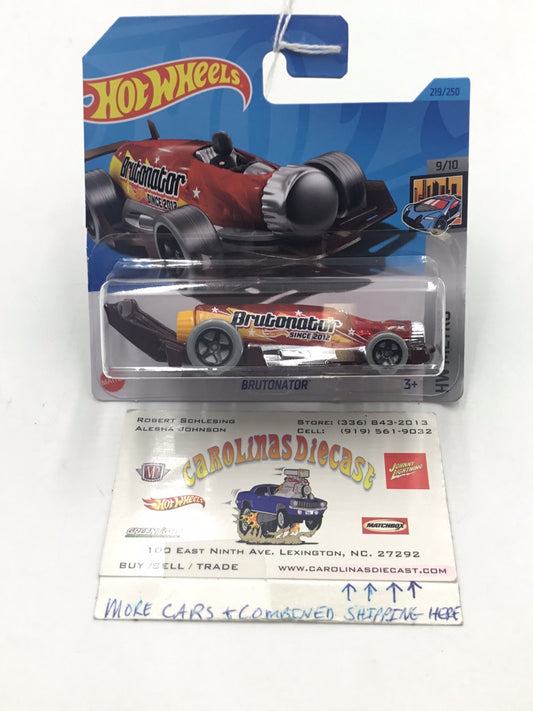 2023 hot wheels N Case Short Card #219 Brutonator II6