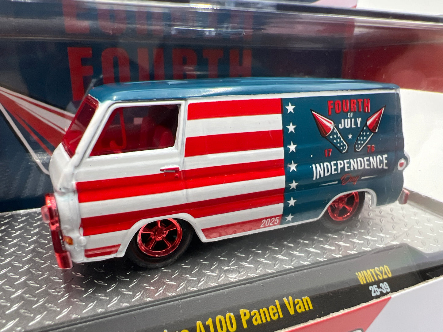 M2 Machines Walmart Exclusive CHASE 1964 Dodge A100 Panel Van WMTS20