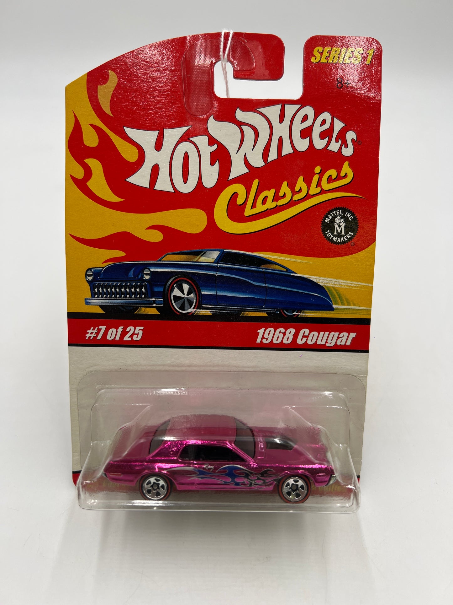 Hot Wheels Classics Series 1 #7 1968 Cougar Pink