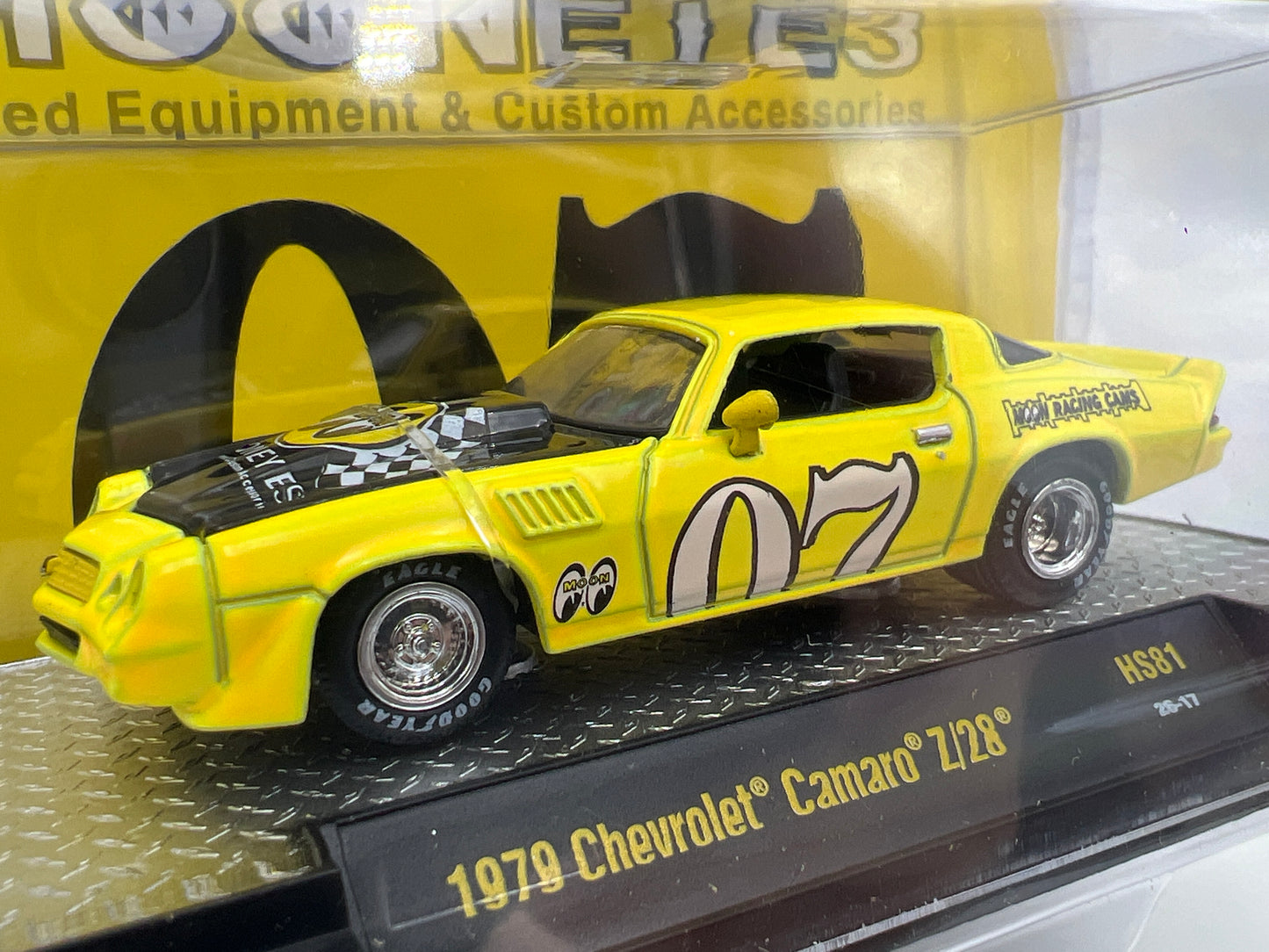 M2 Machines HS81 Hobby Exclusive Mooneyes 1979 Chevrolet Camaro Z/28