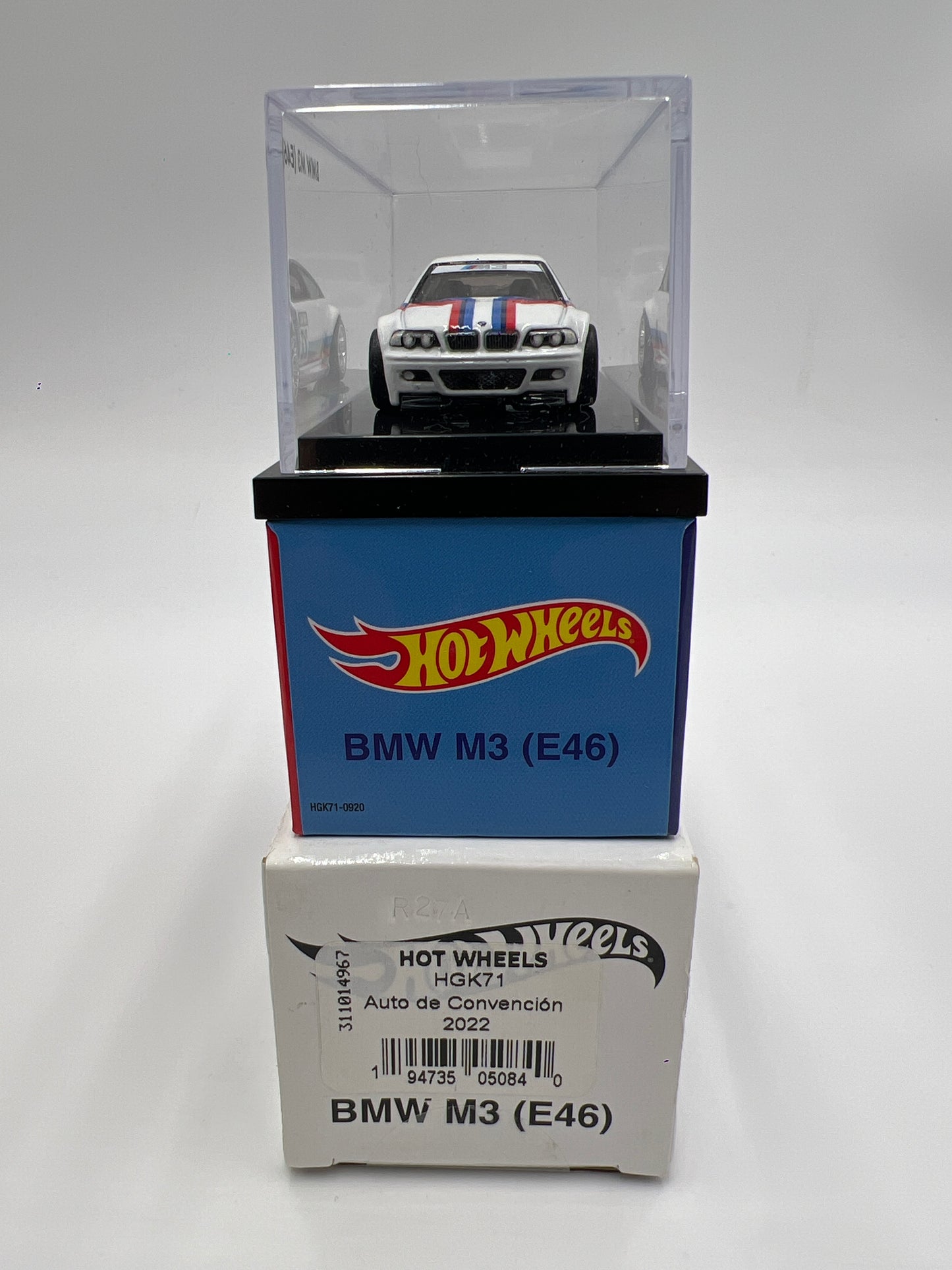 2022 Hot Wheels Salon Mexico Convention BMW M3 E46 White