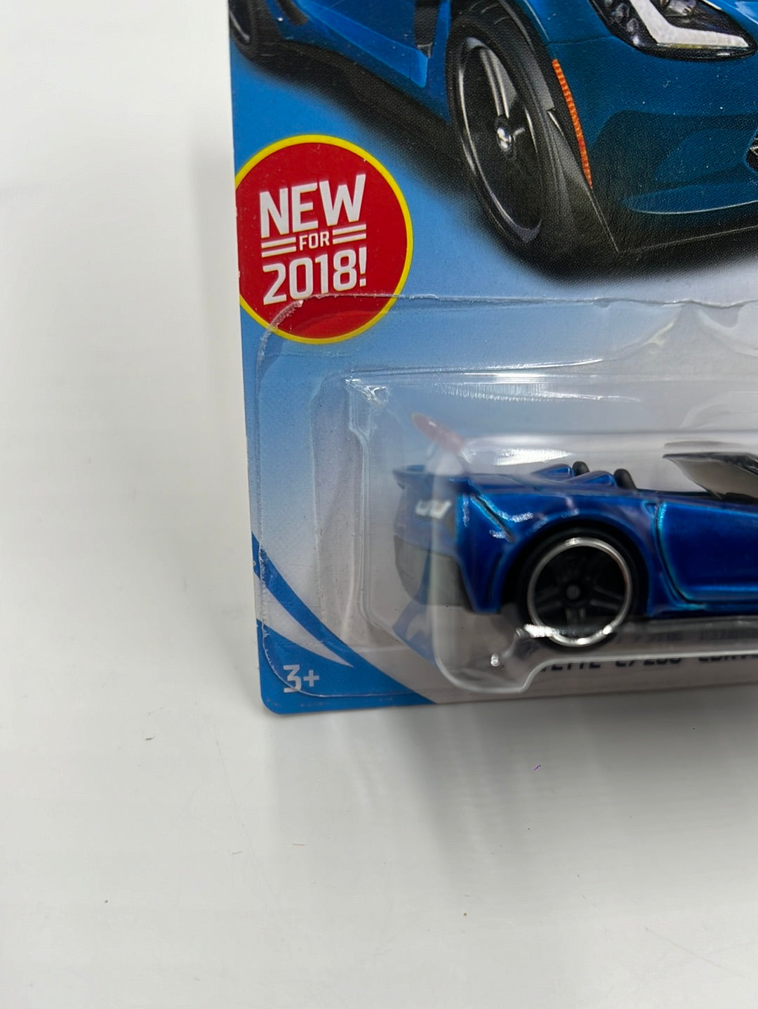 2018 Hot Wheels  #5 Corvette C7 Z06 Convertible 1D