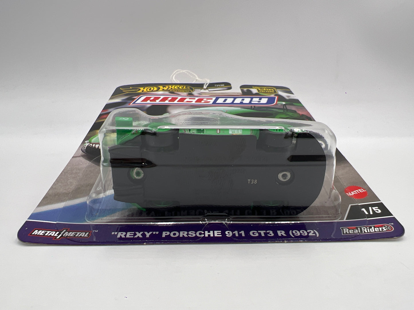 Hot Wheels Premium Race Day #1 Rexy Porsche 911 GT3 R 992 Green 241B