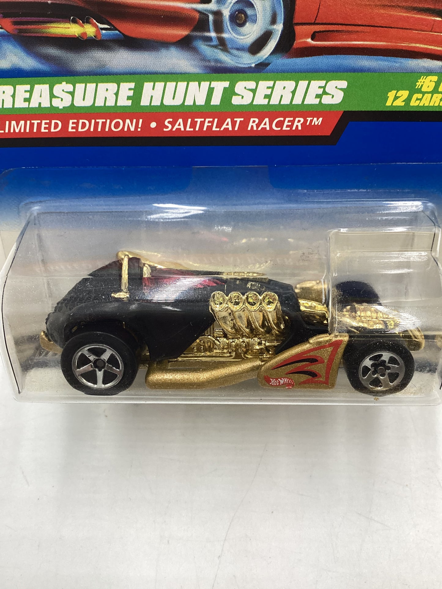 1998 Hot Wheels Treasure Hunt 6/12 Saltflat Racer #754 277K