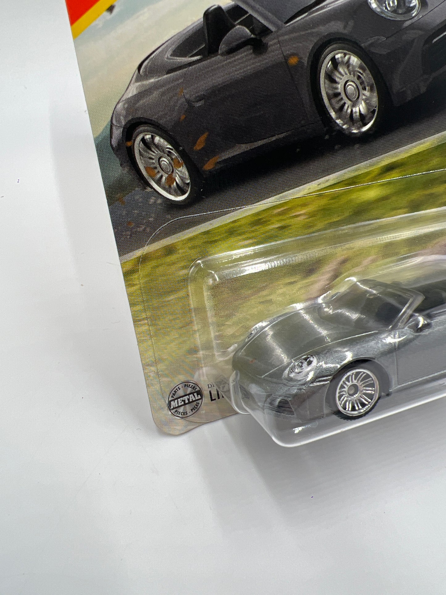 2025 Matchbox #27 Porsche 911 Carrera Cabriolet Silver 209E