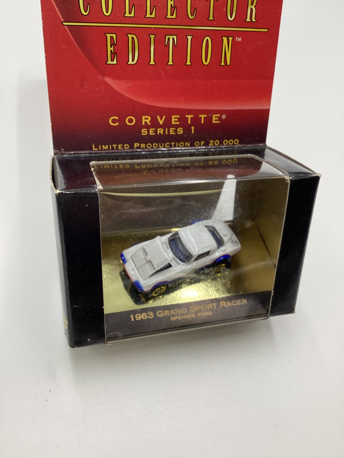 Micro Machines Collectors Edition Corvette Series 1 1963 Grand Sport Racer White/Blue 1/20000 SR CE 5
