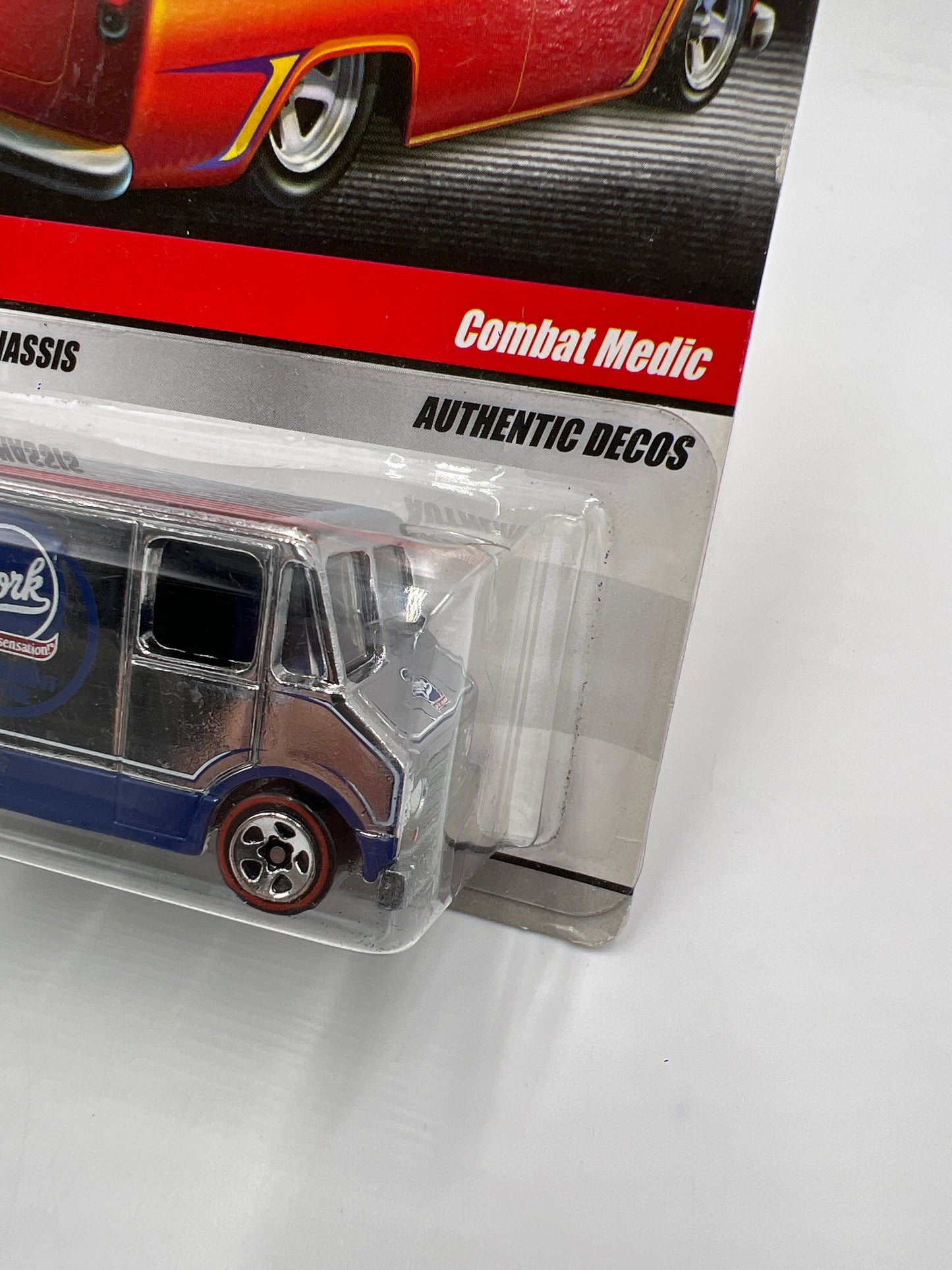 Hot Wheels Slick Rides Combat Medic York Chrome 245A