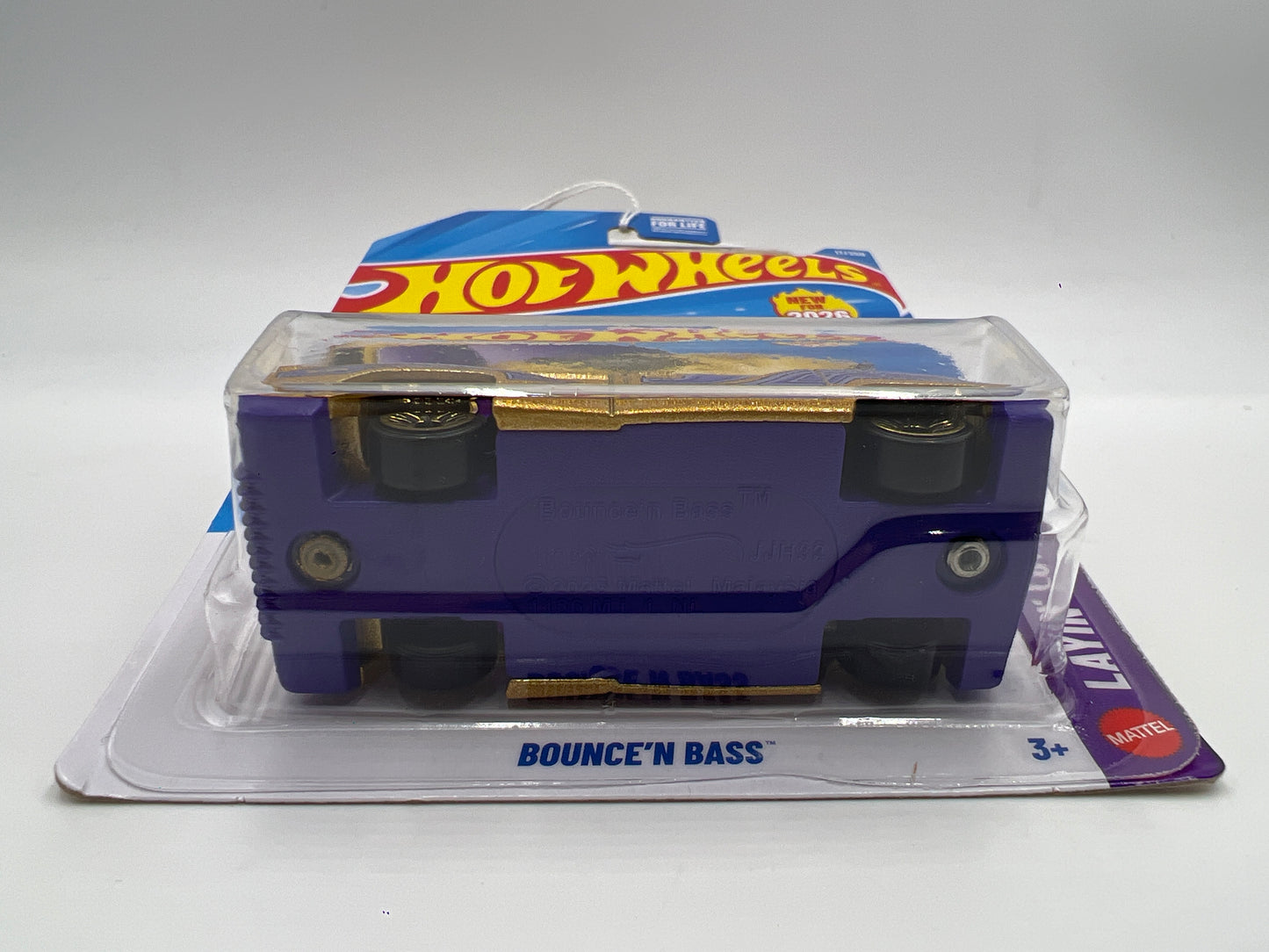 2026 Hot Wheels A Case Layin Low #17 Bounce’N Bass Gold 113i