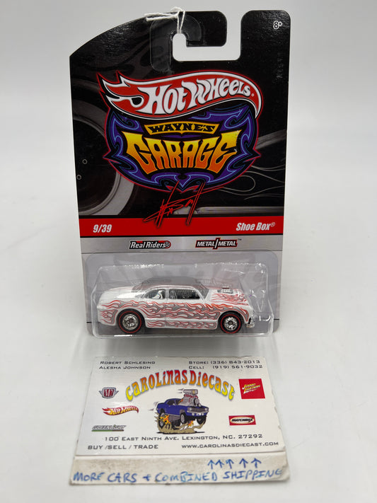 2009 Hot Wheels Wayne’s Garage #9 Shoe Box White 245M