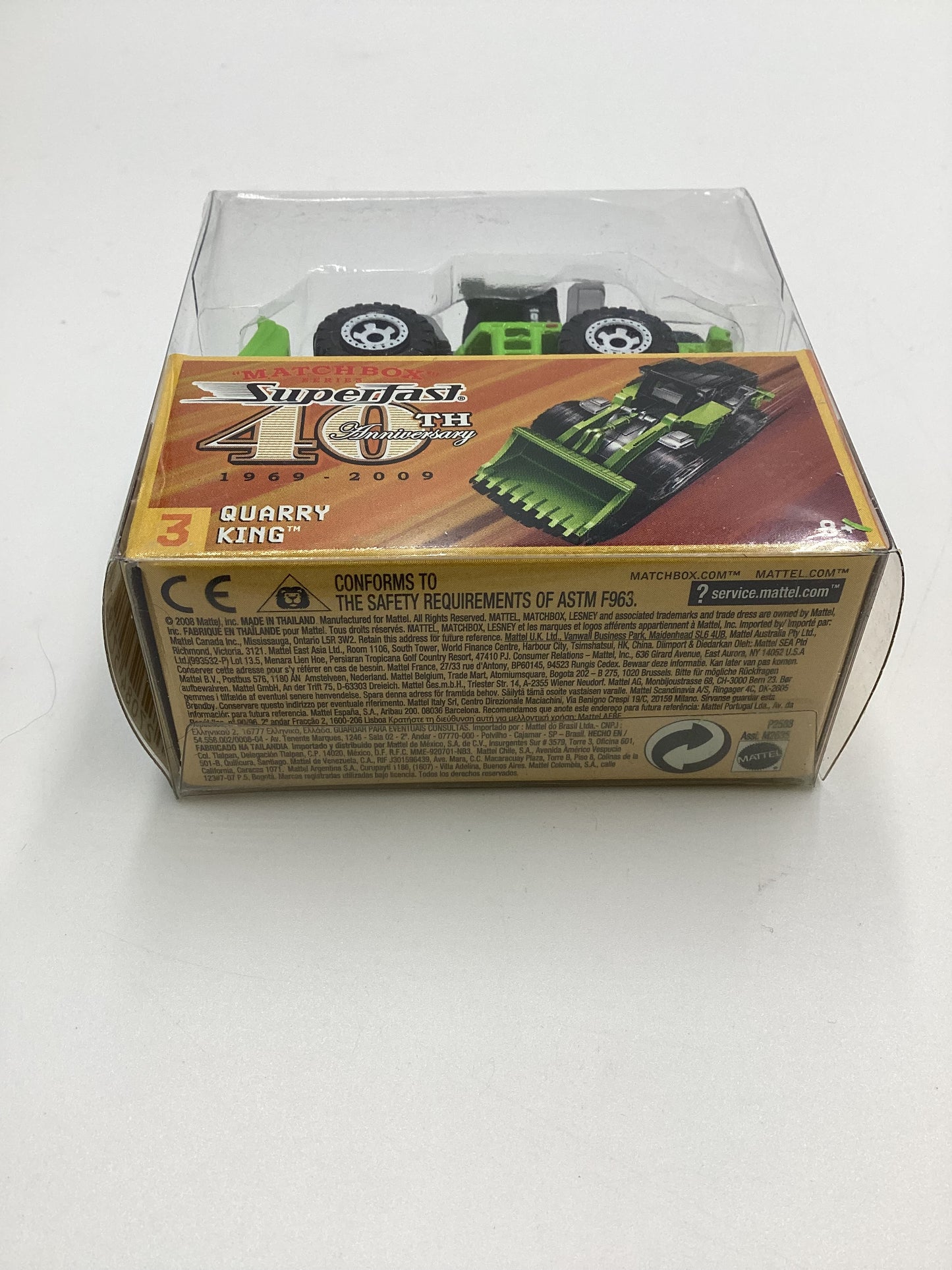 Matchbox 40th Anniversary Superfast #3 Quarty King Green