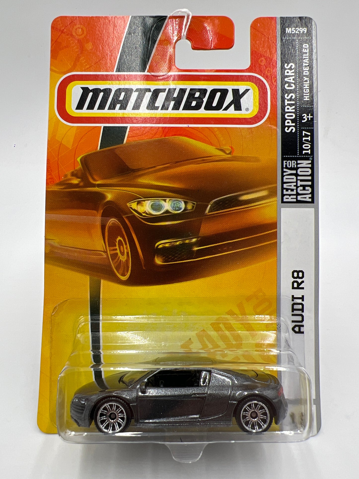 Matchbox Sports Cars #18 Audi R8 Gray216M