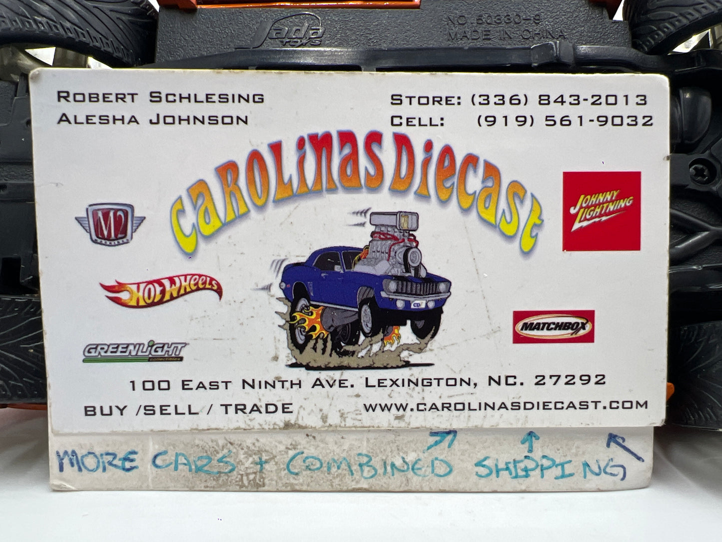 Jada 1/24 Scale Dub City 2001 Chevrolet Avalanche Orange Loose
