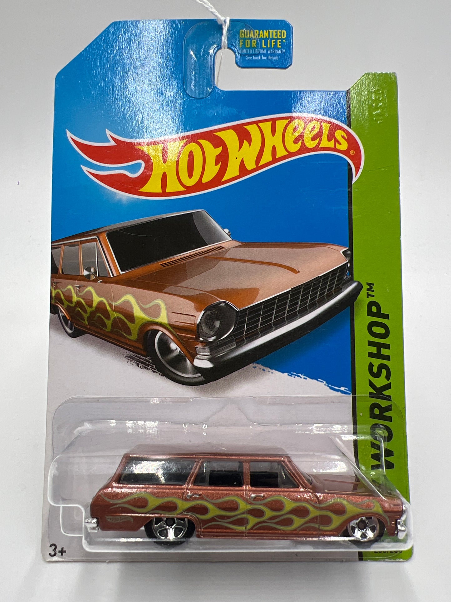 2014 Hot Wheels Workshop #236 64 Chevy Nova Station Wagon Copper 16C