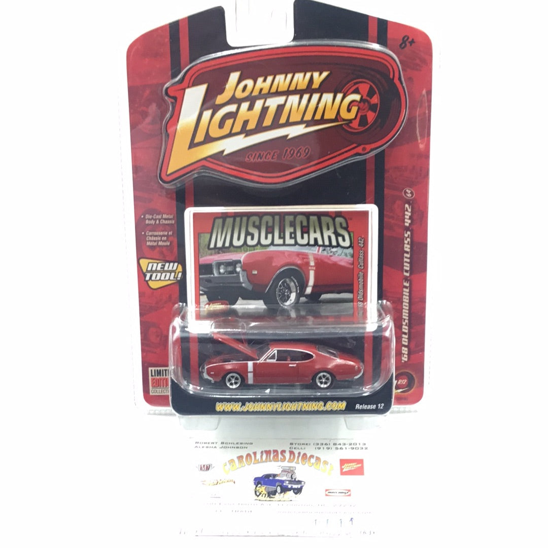 Johnny lightning muscle cars 68 Oldsmobile Cutlass 442 211F